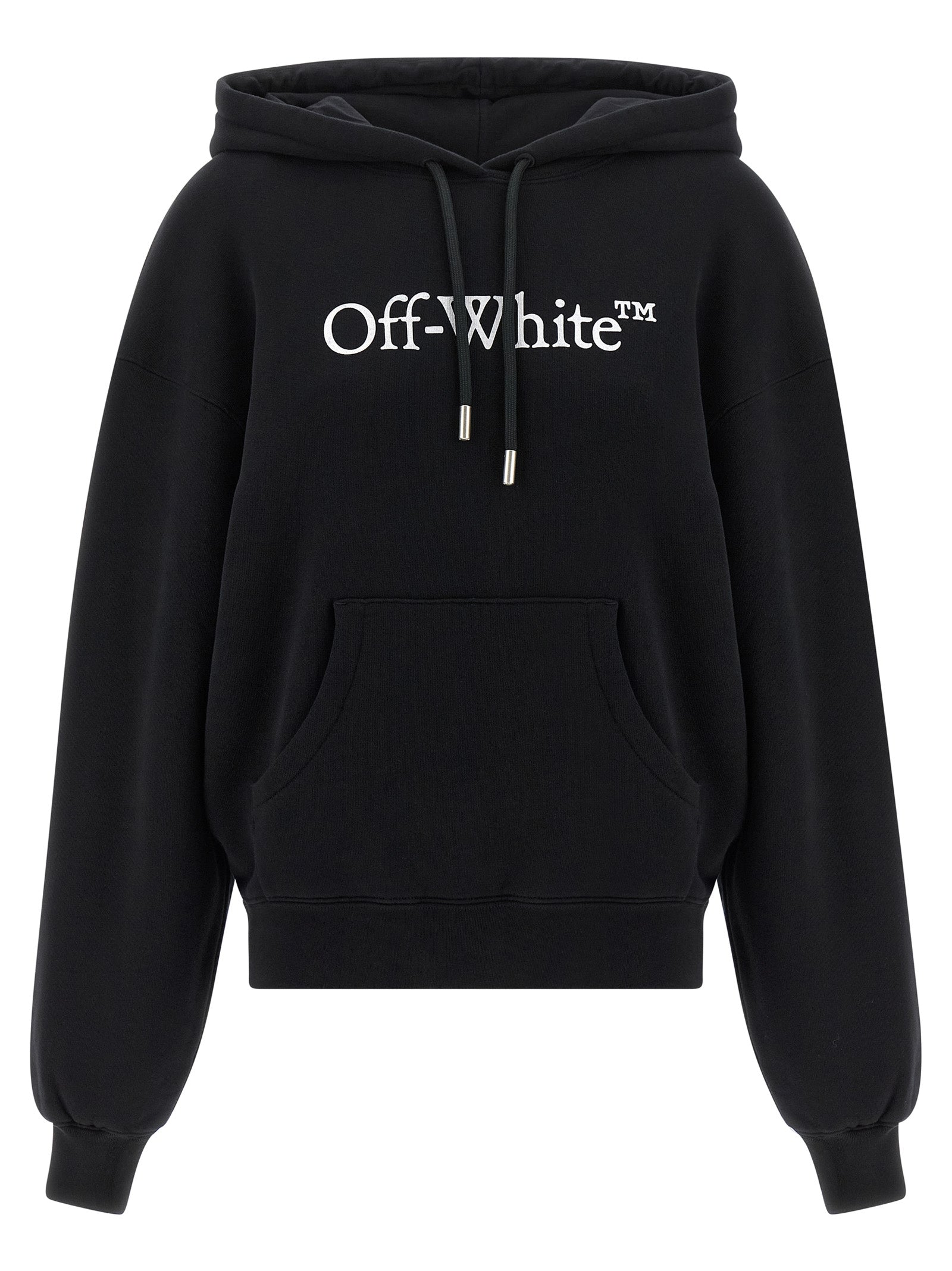 Off-White Bicolor Cotton Hoodie Off-White