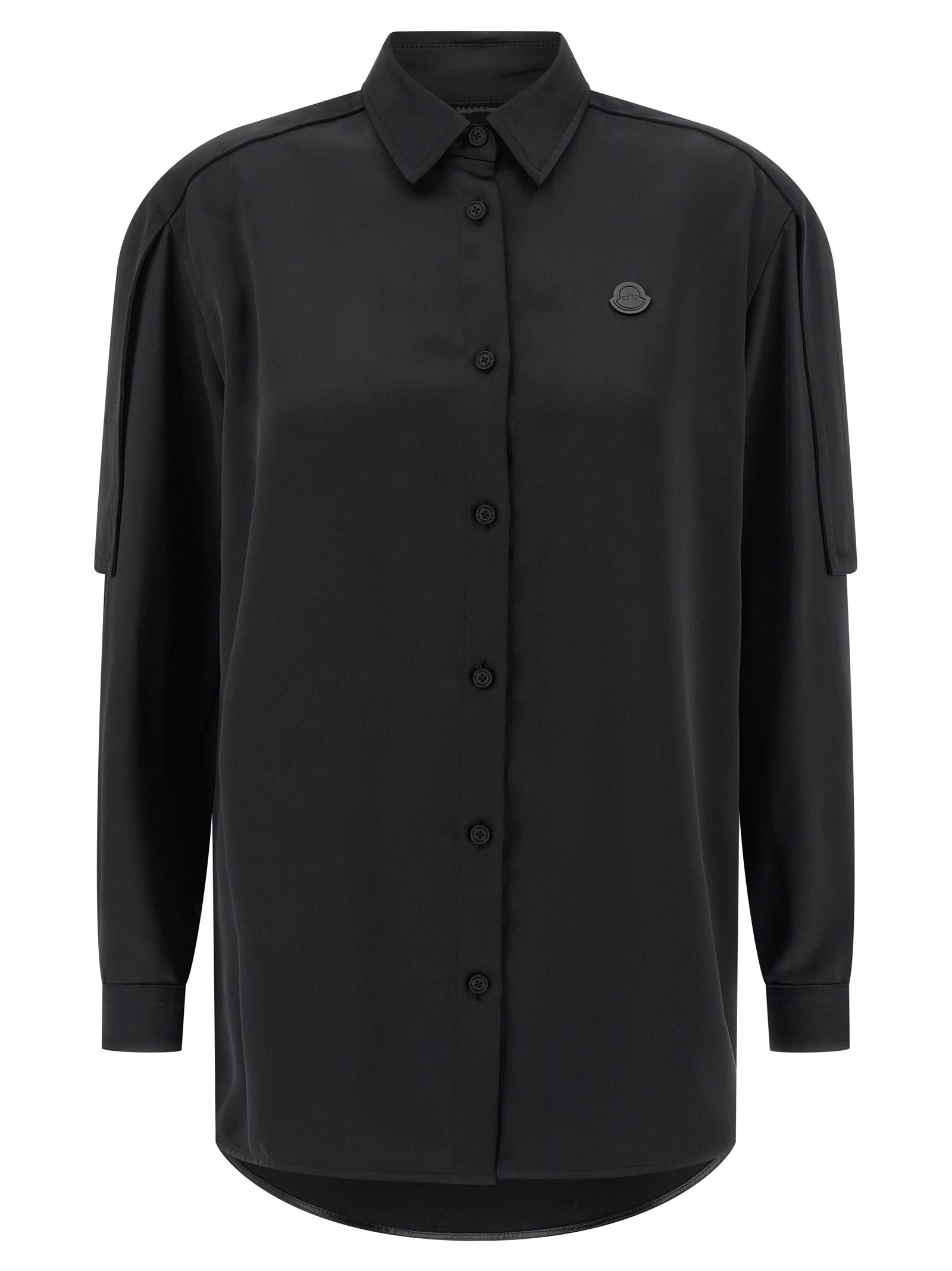 MONCLER GENIUS Black Polyester Blouse MONCLER GENIUS