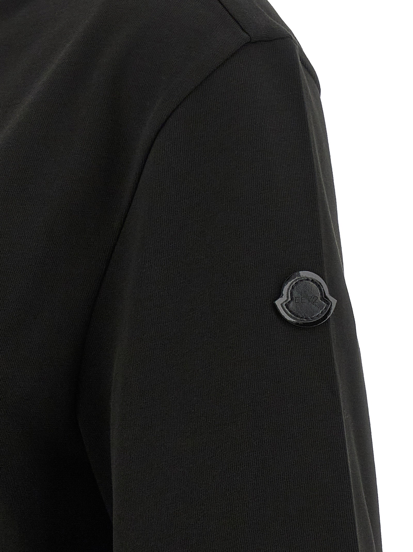MONCLER GENIUS Black Cotton Sportswear MONCLER GENIUS
