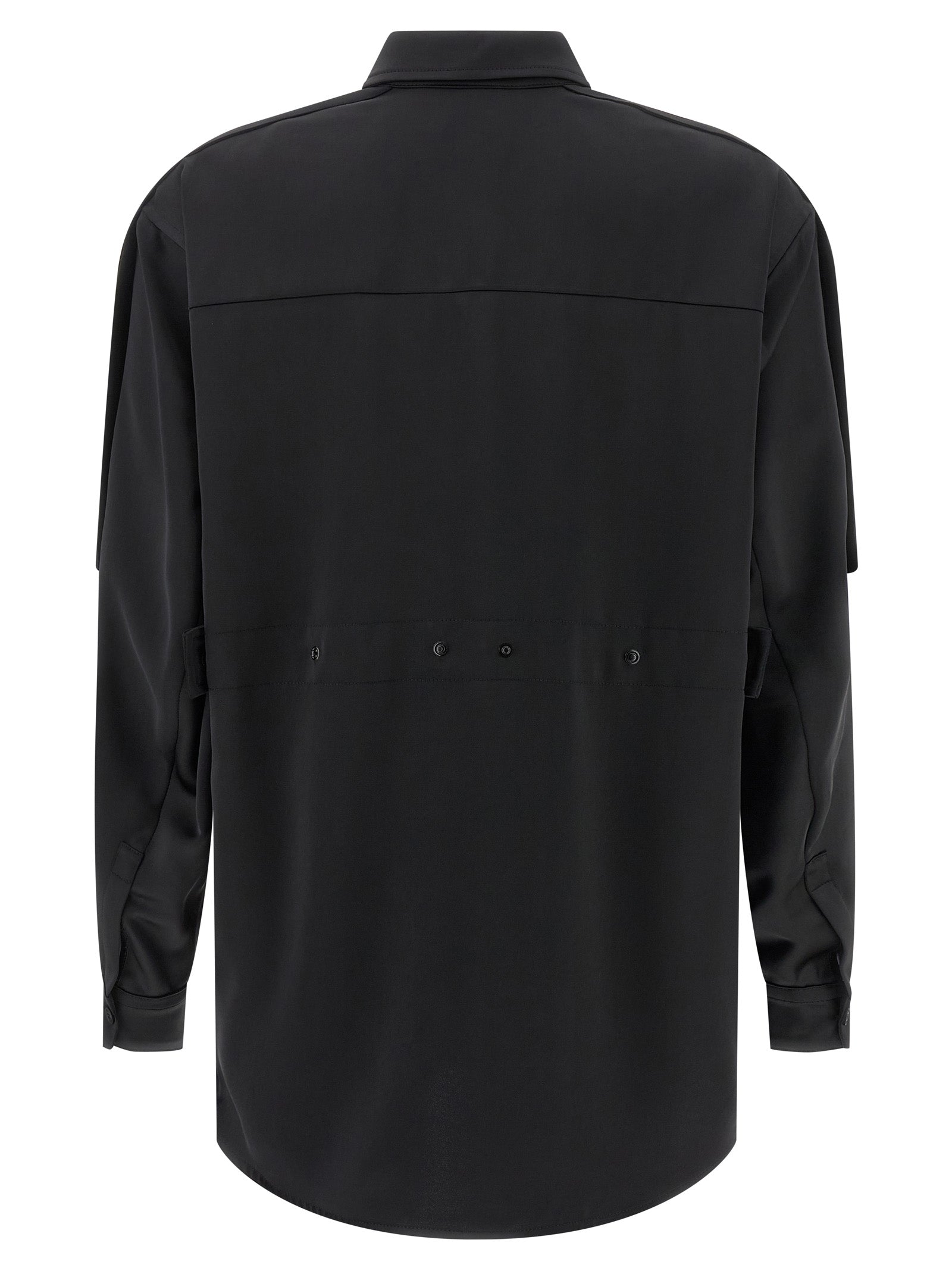 MONCLER GENIUS Black Polyester Blouse MONCLER GENIUS