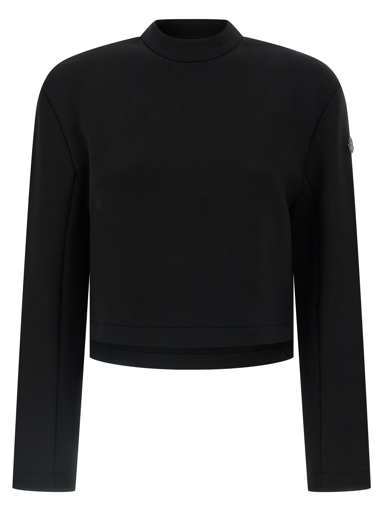 MONCLER GENIUS Black Viscose Sweatshirt MONCLER GENIUS