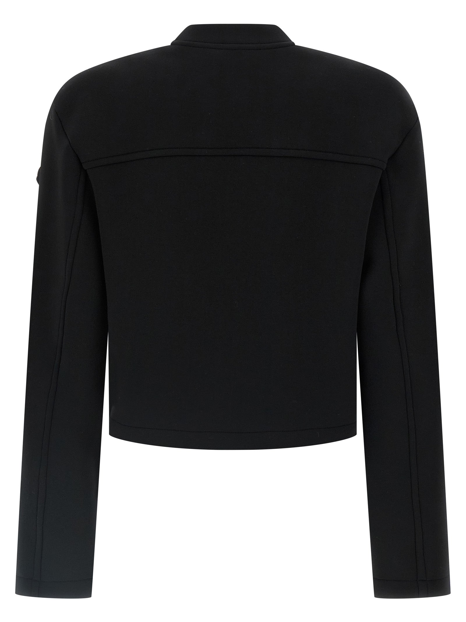 MONCLER GENIUS Black Viscose Sweatshirt MONCLER GENIUS