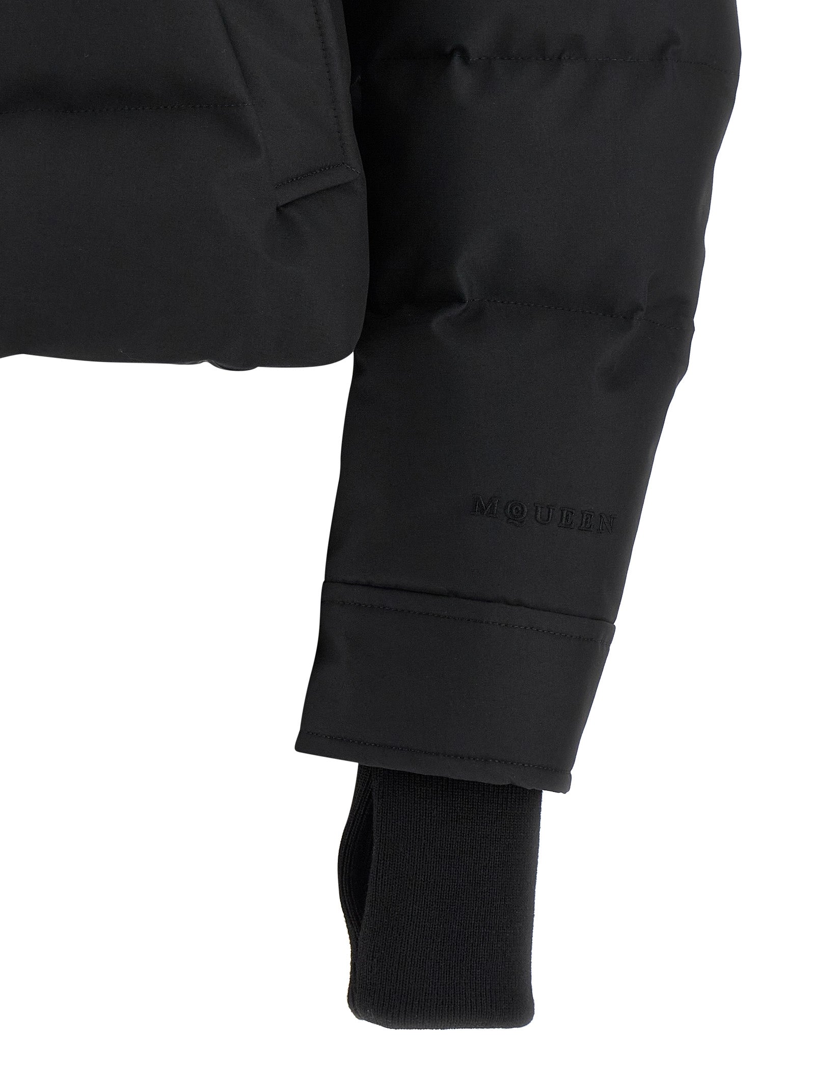 Alexander McQueen Black Polyamide Jacket Alexander McQueen