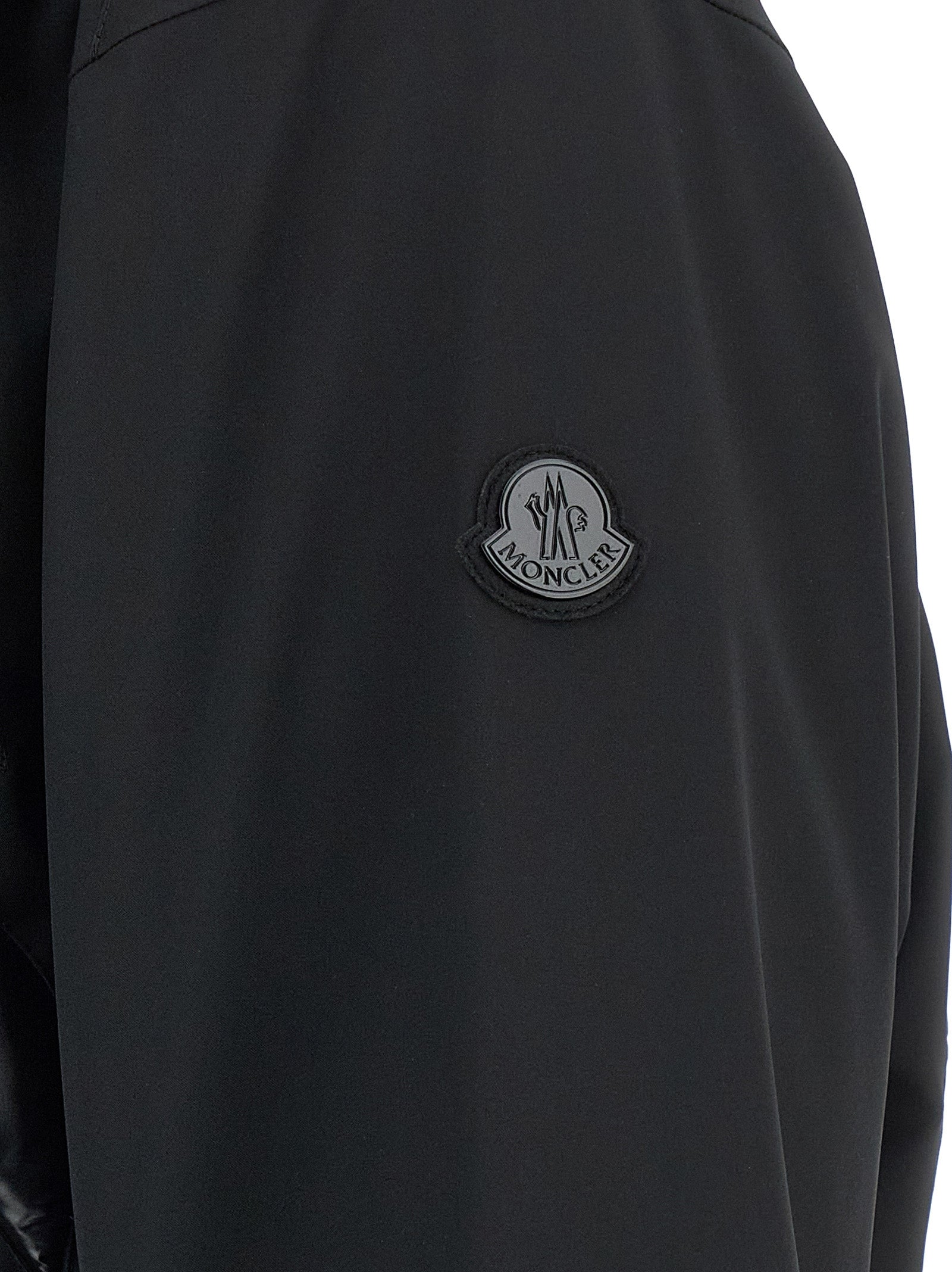 MONCLER GENIUS Black Polyamide Full-Length Jacket MONCLER GENIUS
