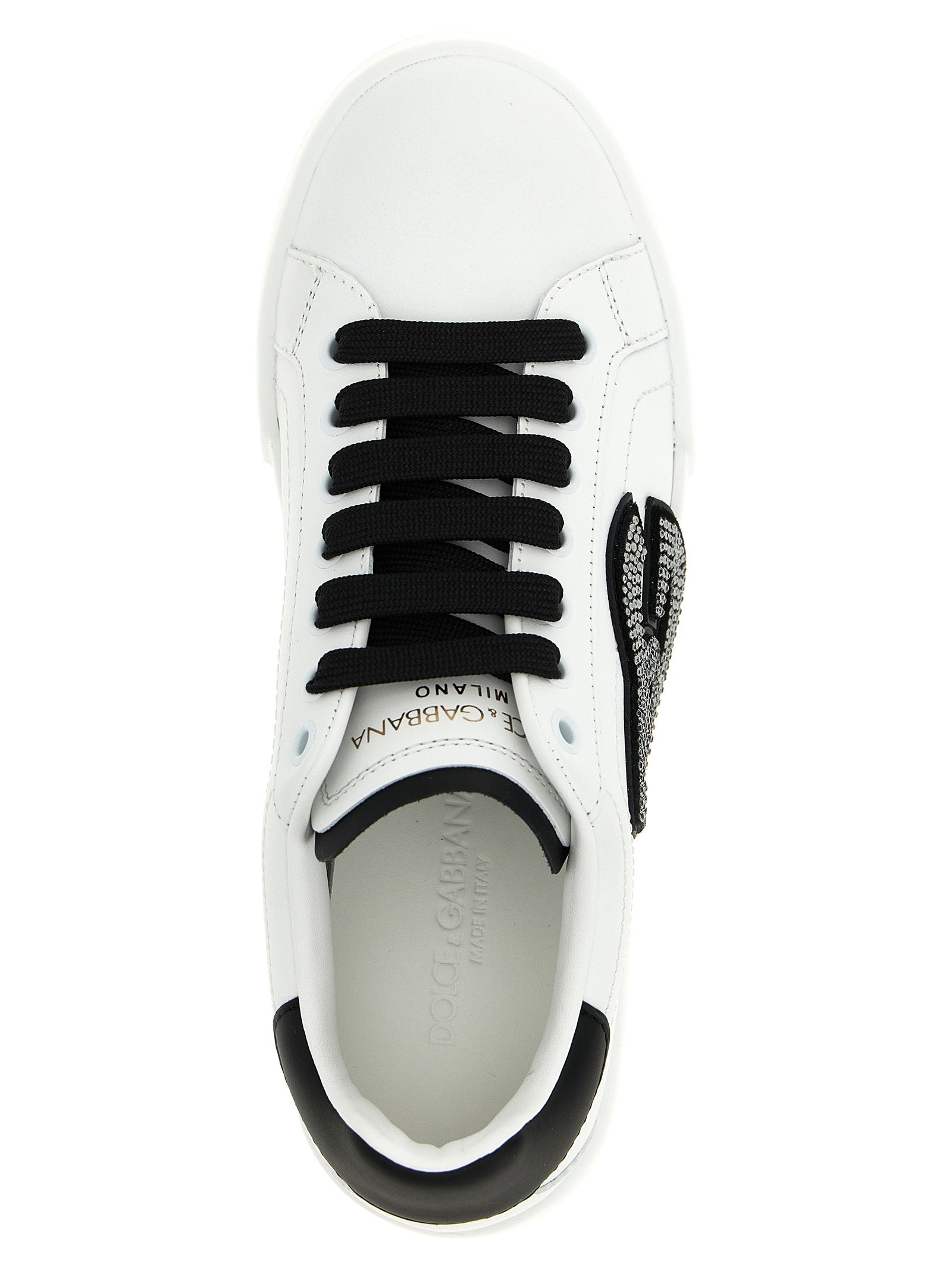 Dolce & Gabbana Bicolor Calfskin Sneakers Dolce & Gabbana