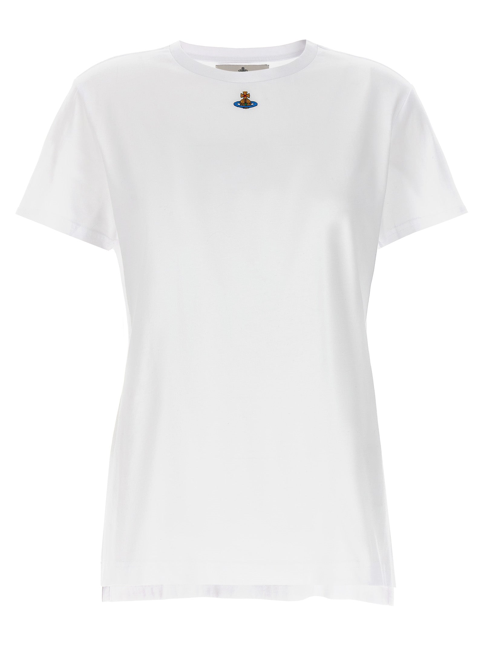 Vivienne Westwood White Cotton T-Shirt Vivienne Westwood