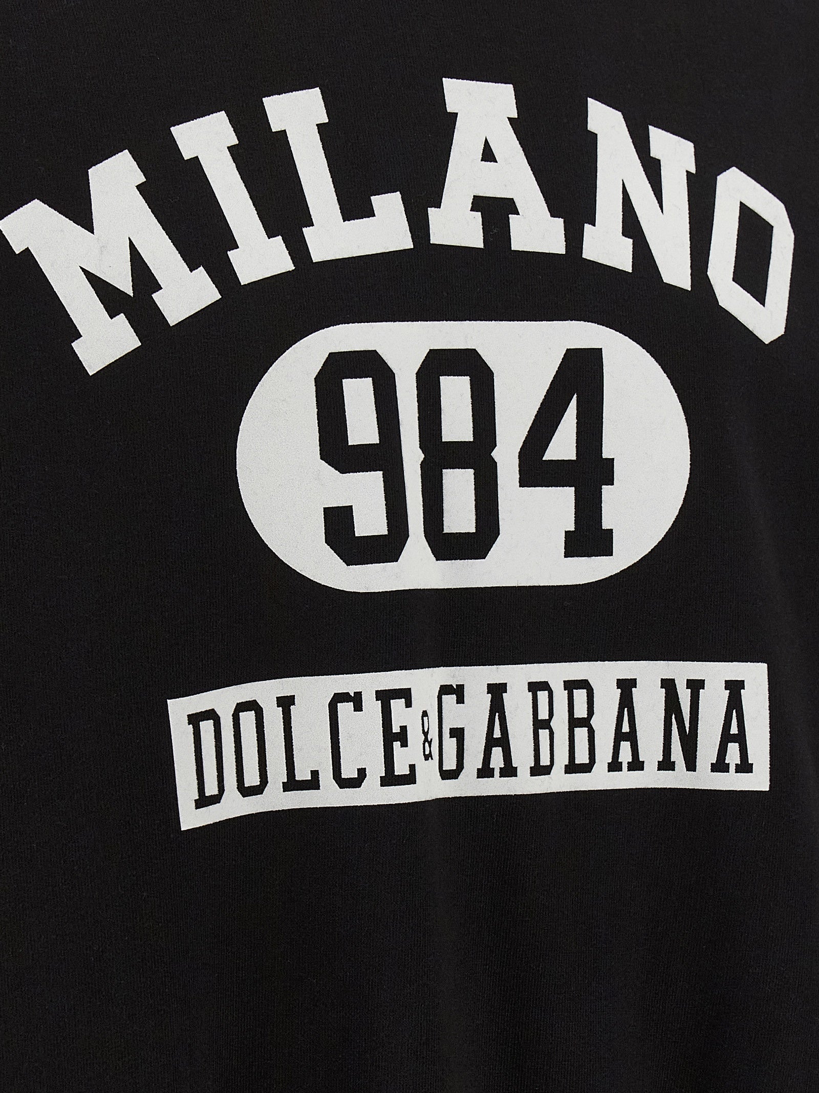 Dolce & Gabbana Bicolor Cotton Sweatshirt Dolce & Gabbana