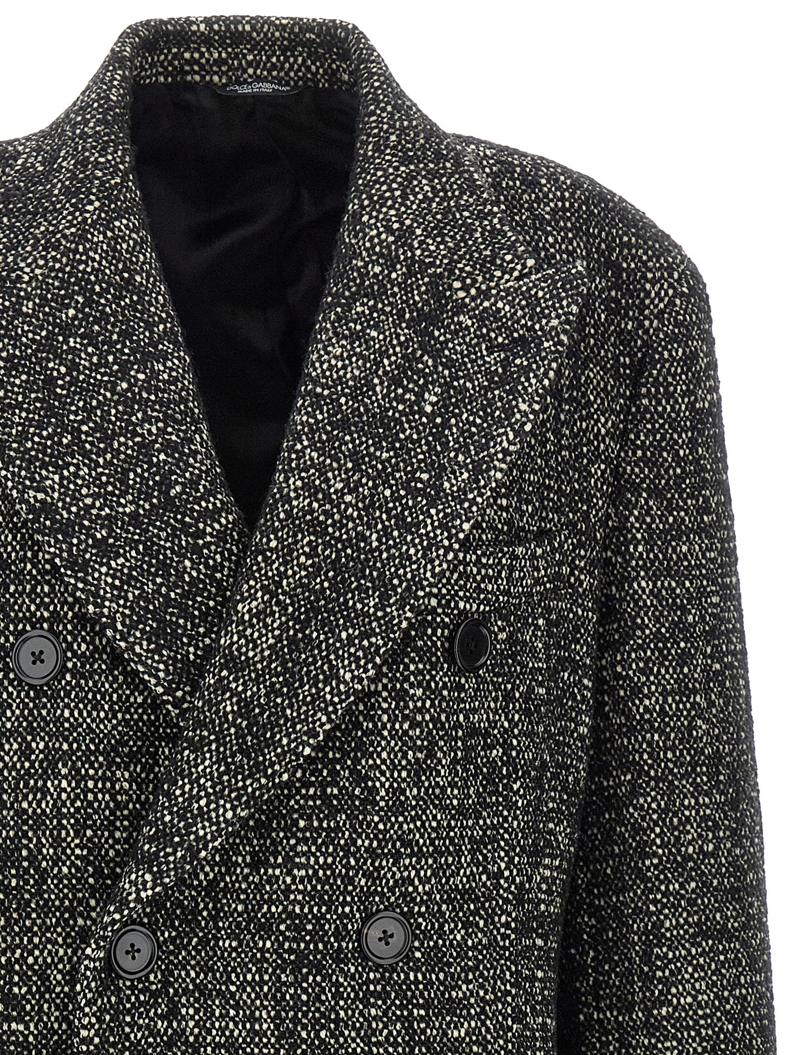 Dolce & Gabbana Bicolor Polyamide Coat Dolce & Gabbana