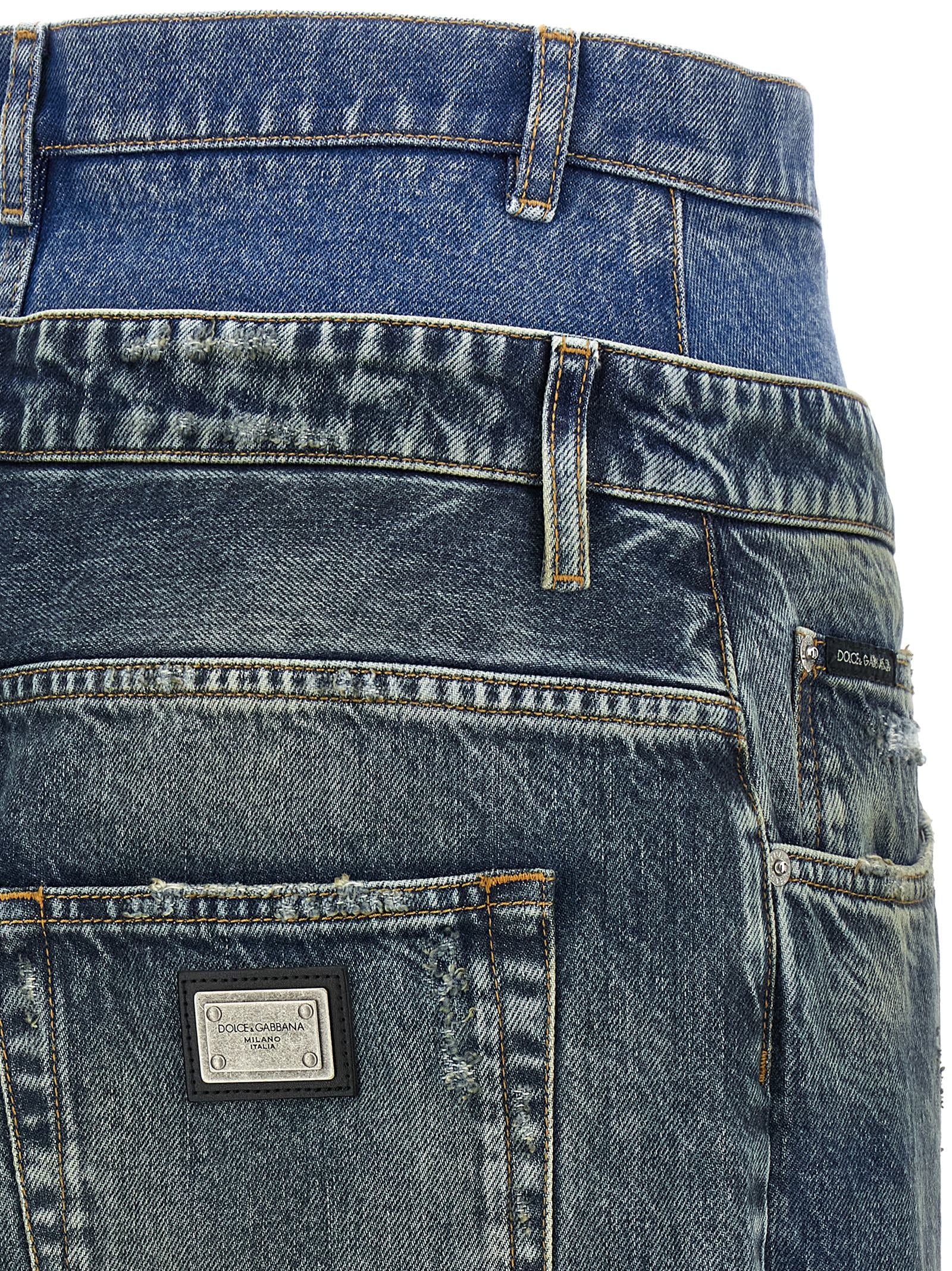 Dolce & Gabbana Blue Cotton Jeans Denim Dolce & Gabbana