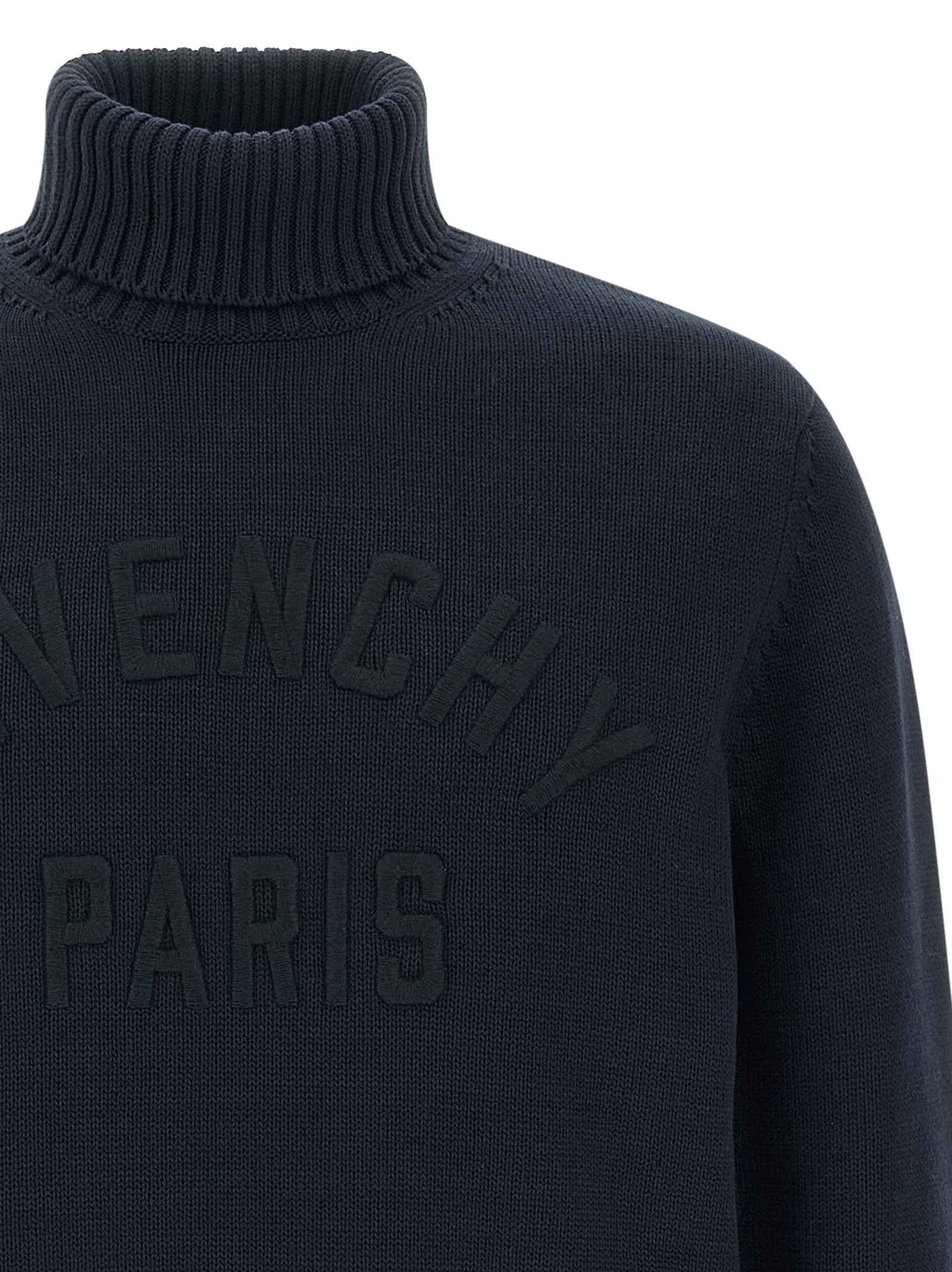 Givenchy Blue Cotton Cardigan Givenchy