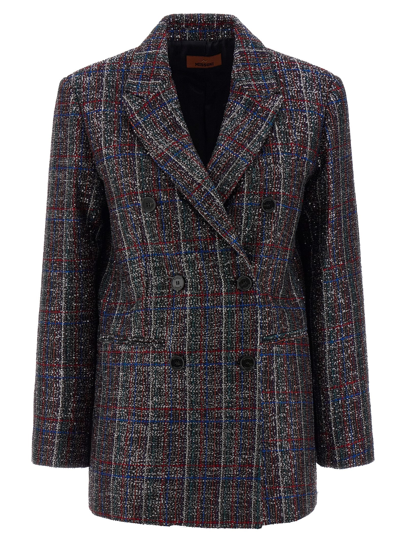 Missoni Multicolor Viscose Blazer Missoni