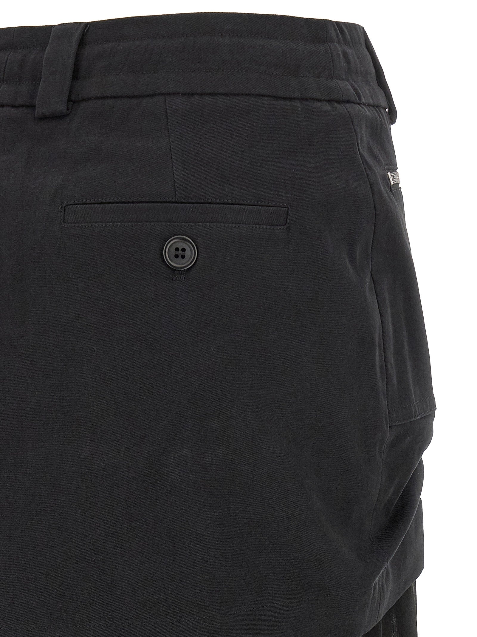 Dolce & Gabbana Black Silk Midi Skirt Dolce & Gabbana