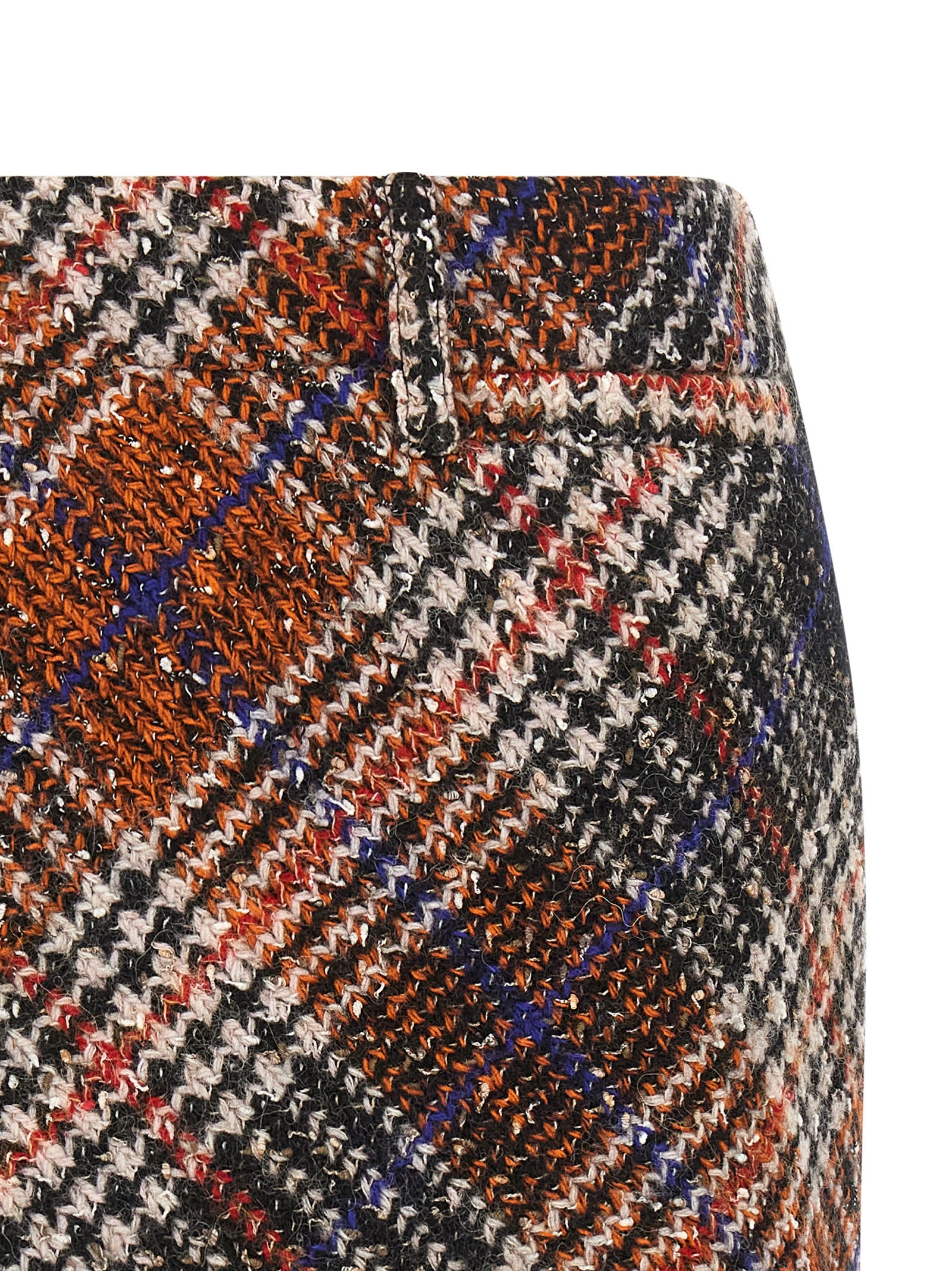 Missoni Multicolor Wool Long Skirt Missoni