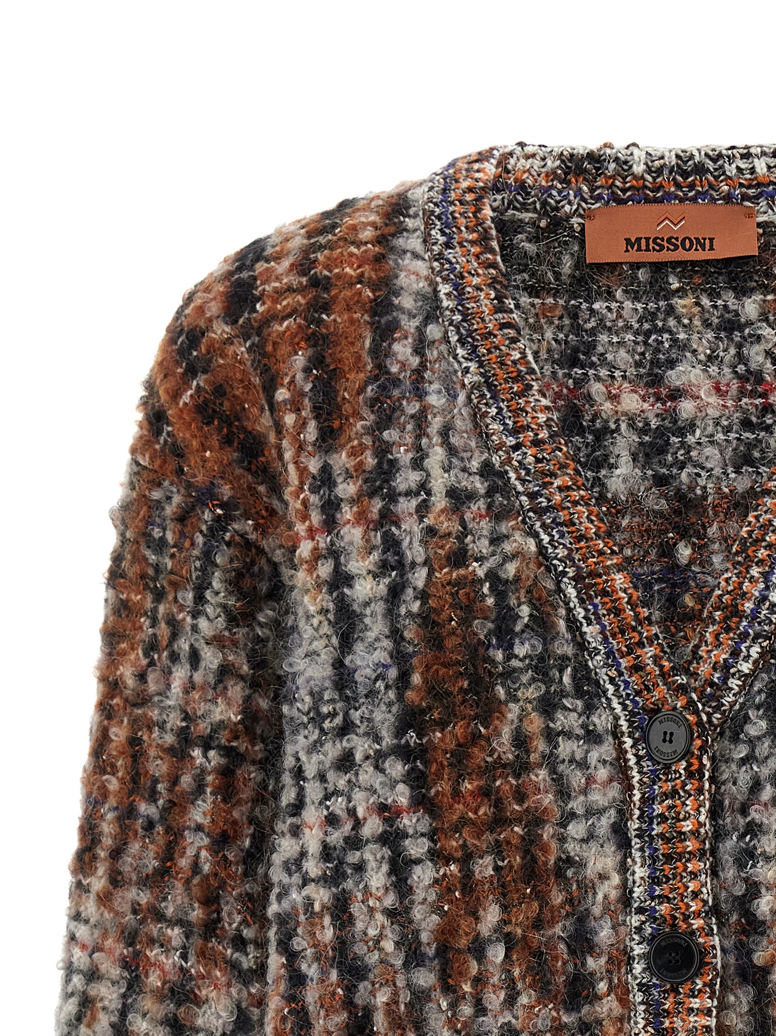 Missoni Multicolor Wool Cardigan Missoni