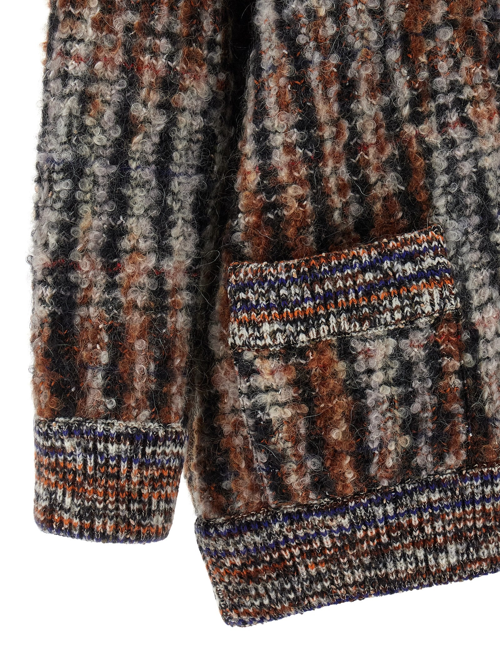 Missoni Multicolor Wool Cardigan Missoni