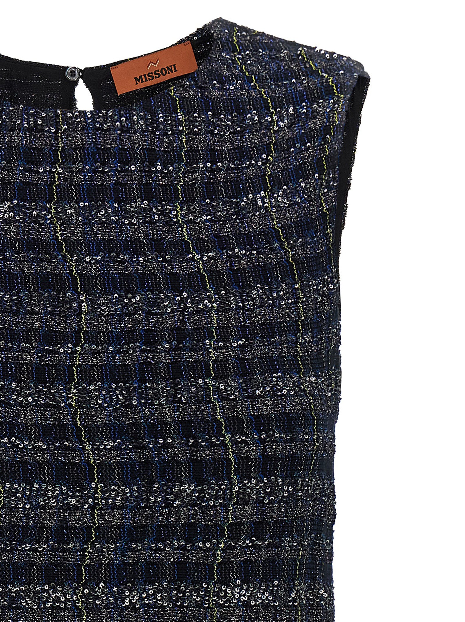 Missoni Multicolor Viscose Short Dress Missoni