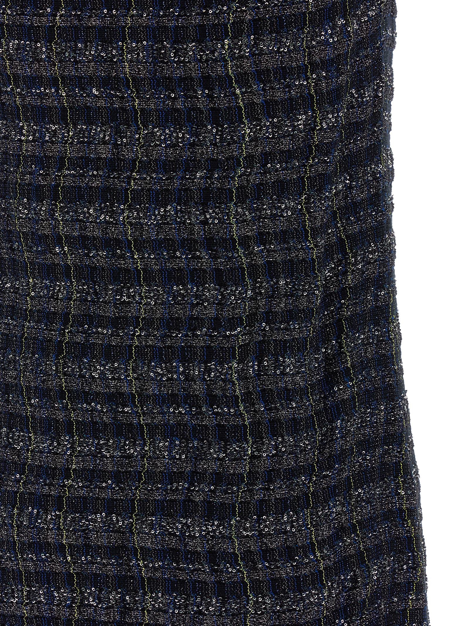 Missoni Multicolor Viscose Short Dress Missoni