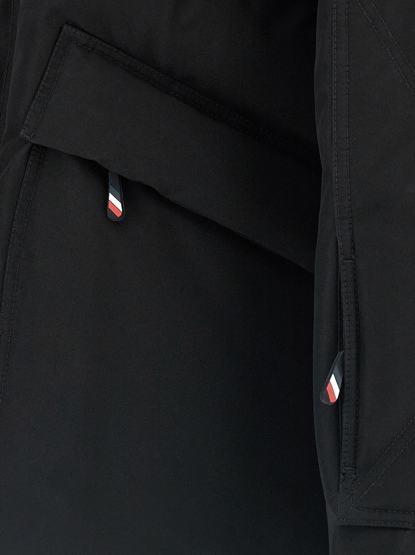 Moncler Grenoble Black Polyester Shell Jacket Moncler Grenoble