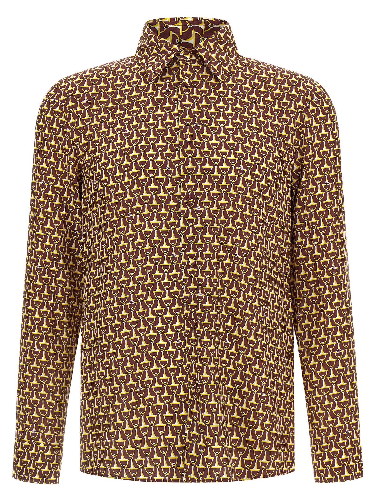 Gucci Multicolor Silk Blouse Gucci