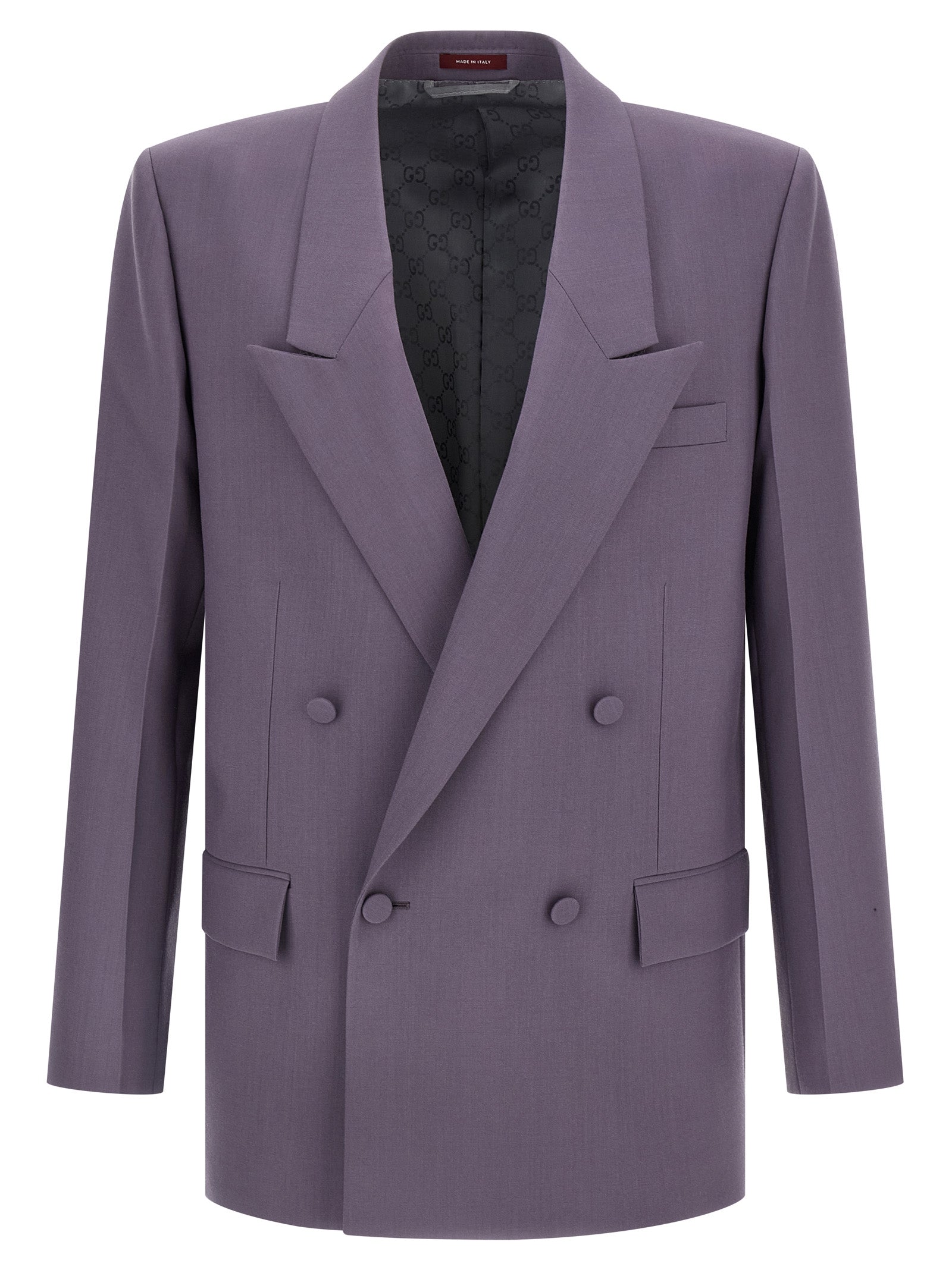 Gucci Purple Wool Blazer Gucci