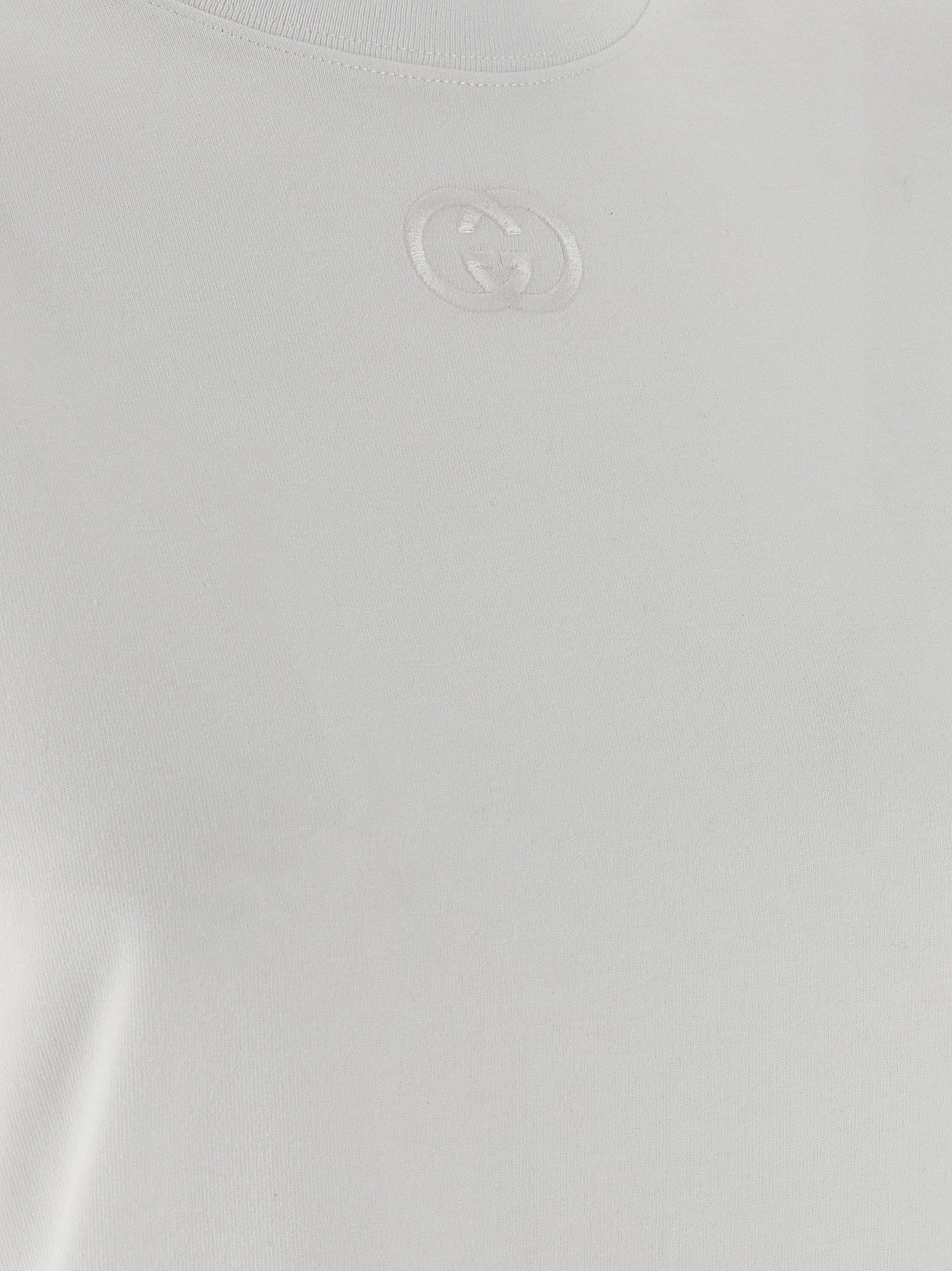 Gucci White Cotton T-Shirt Gucci