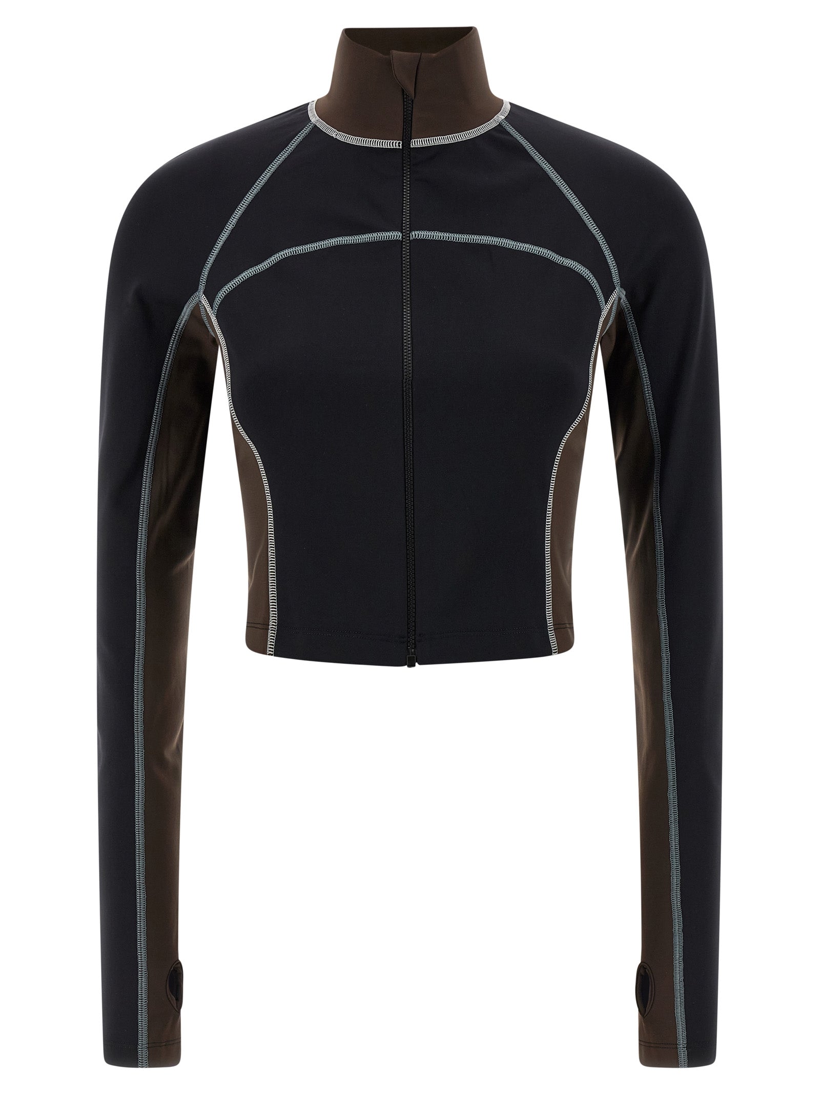 Fendi Black Polyamide Top Fendi