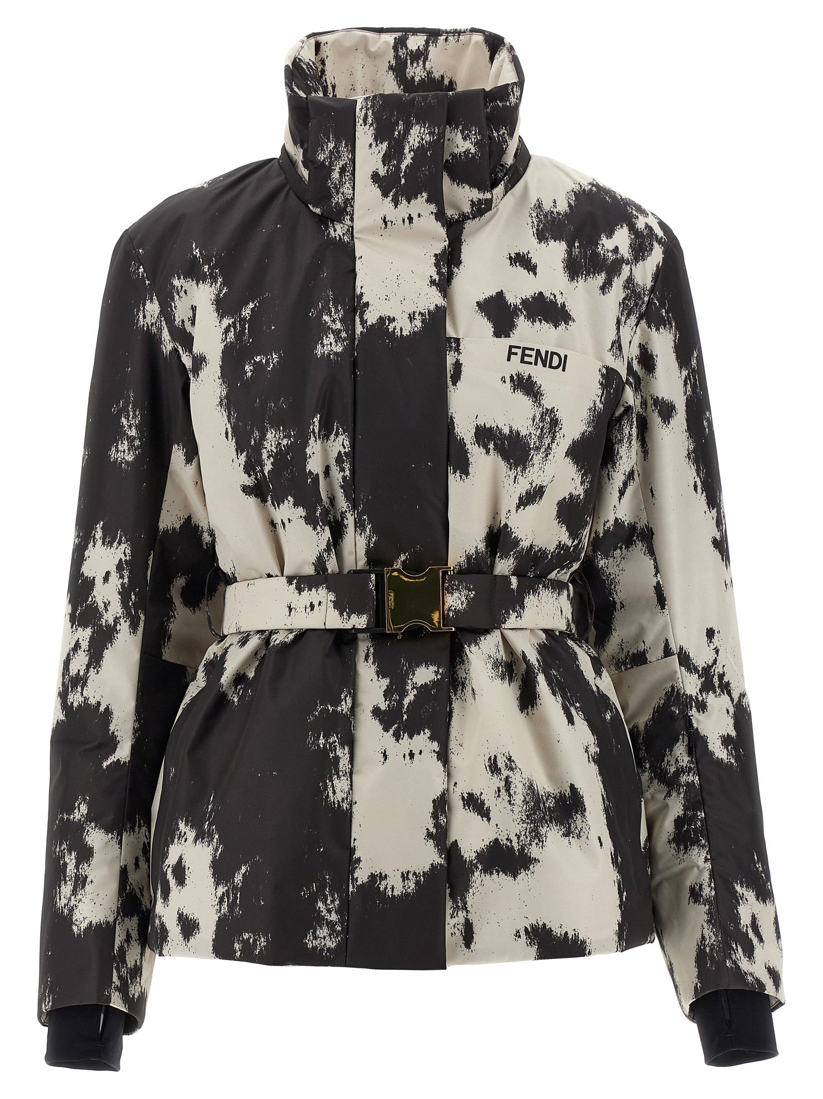 Fendi Multicolor Polyester Shell Jacket Fendi