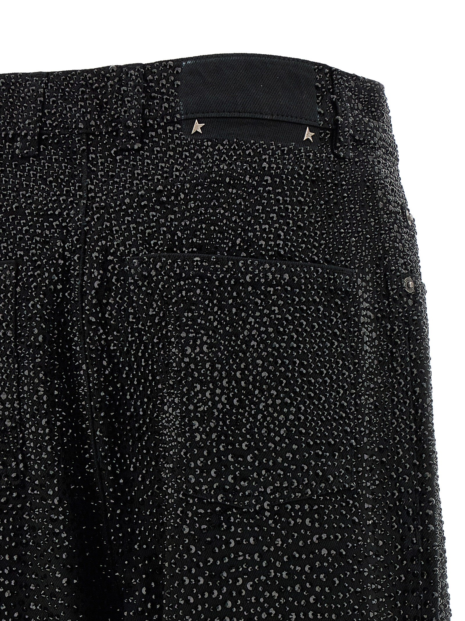 Golden Goose Black Cotton Jeans Denim Golden Goose