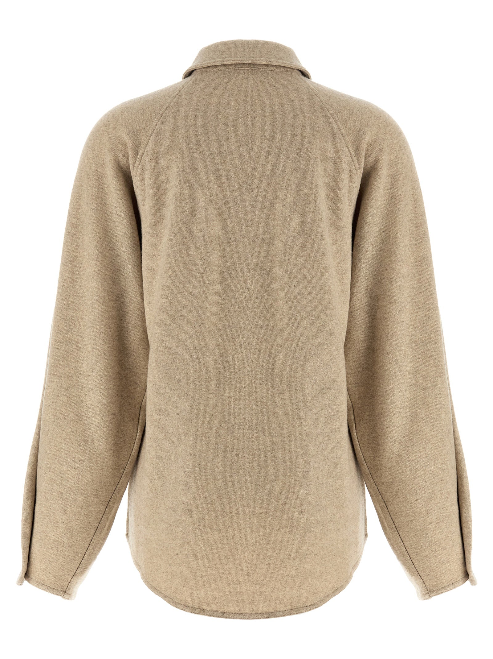 Max Mara Beige Cashmere Blouse Max Mara