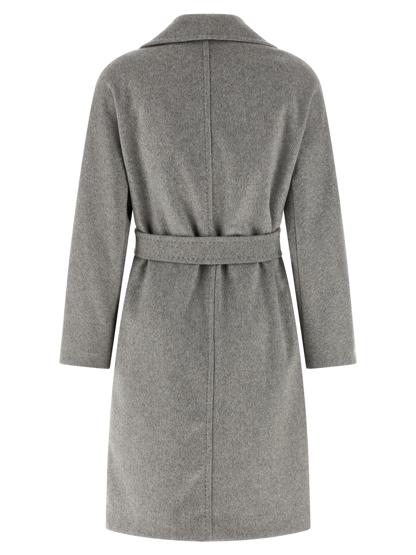 Max Mara Gray Cashmere Coat Max Mara