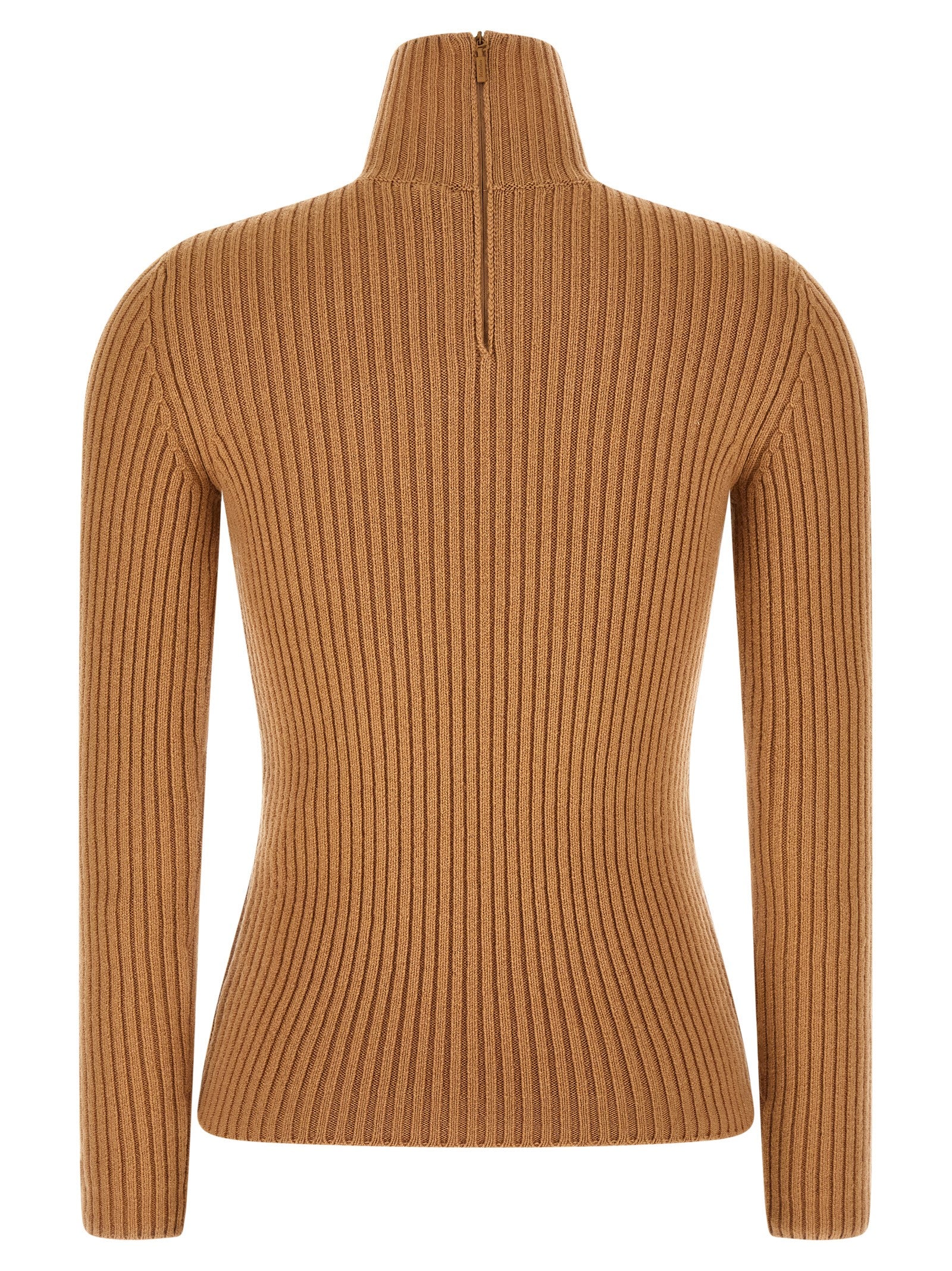 Max Mara Beige Wool Cardigan Max Mara