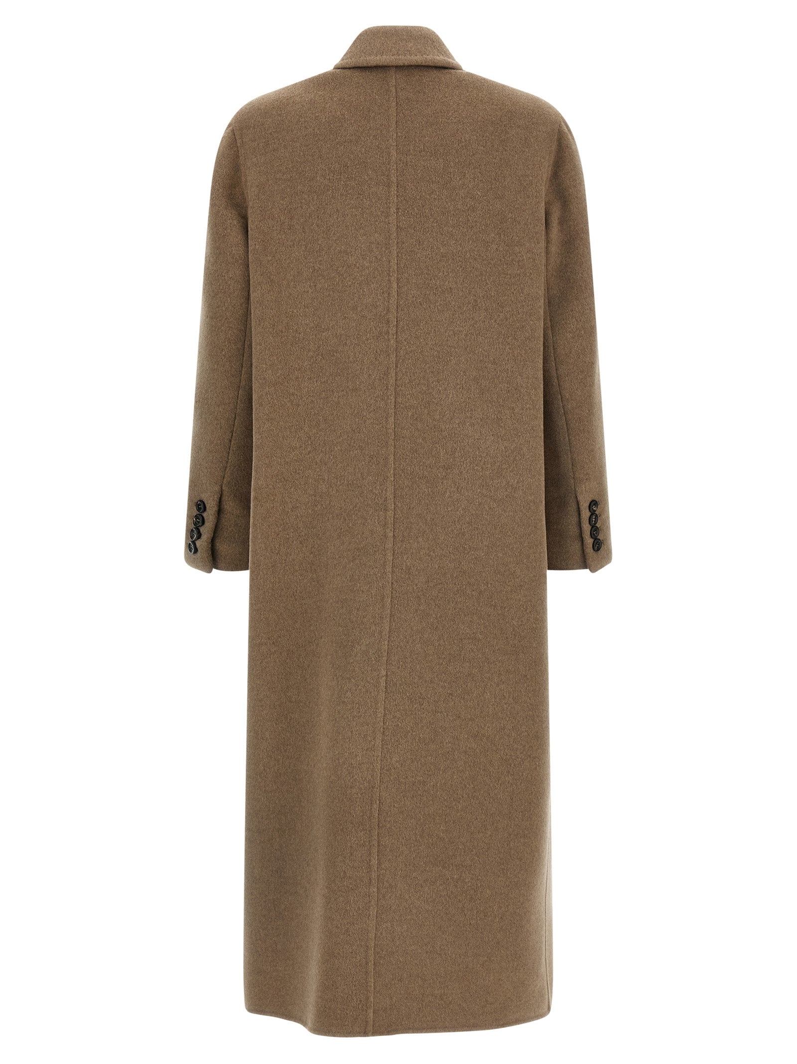 Max Mara Beige Cashmere Coat Max Mara