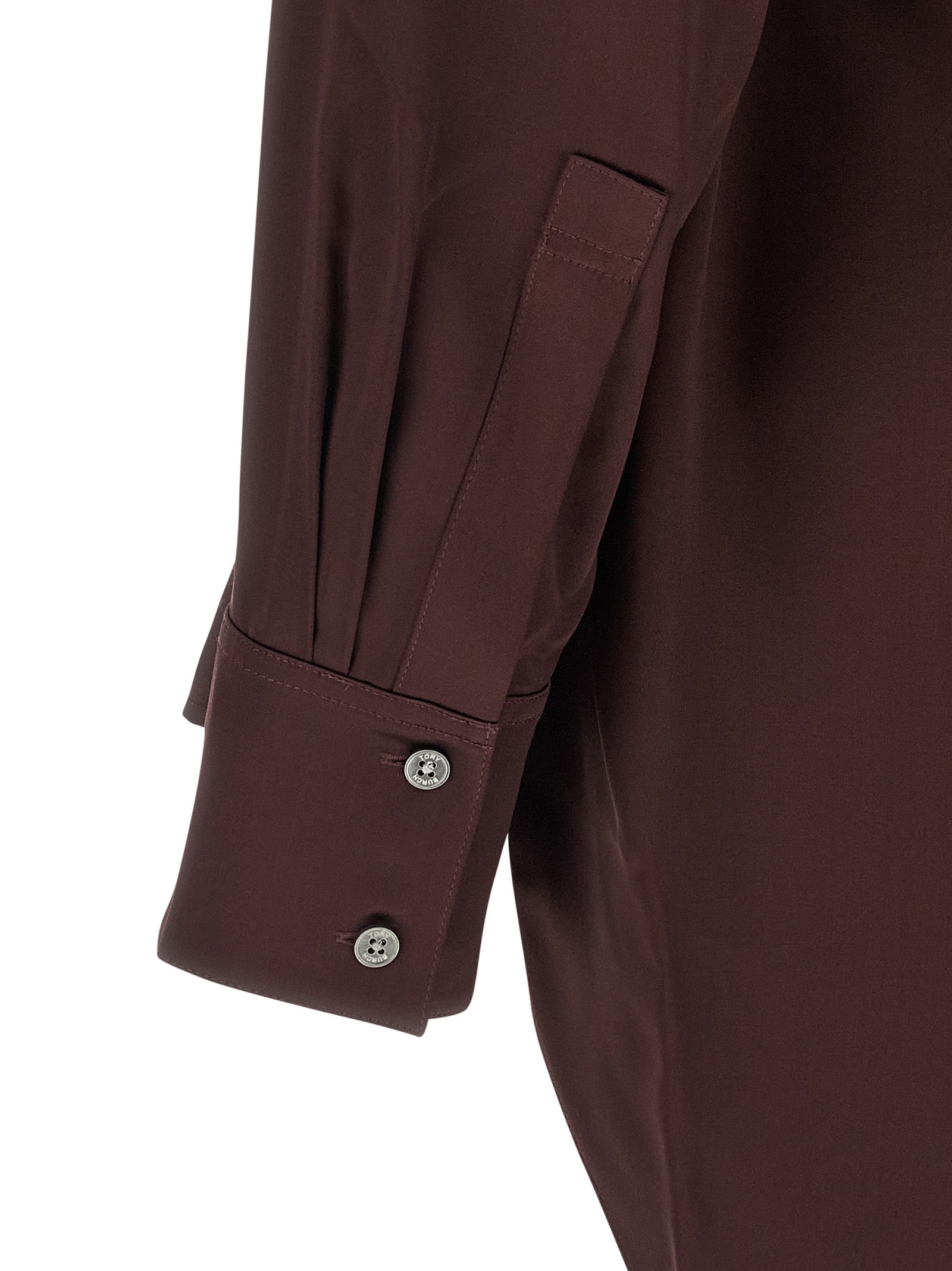 Tory Burch Bordeaux Viscose Blouse Tory Burch
