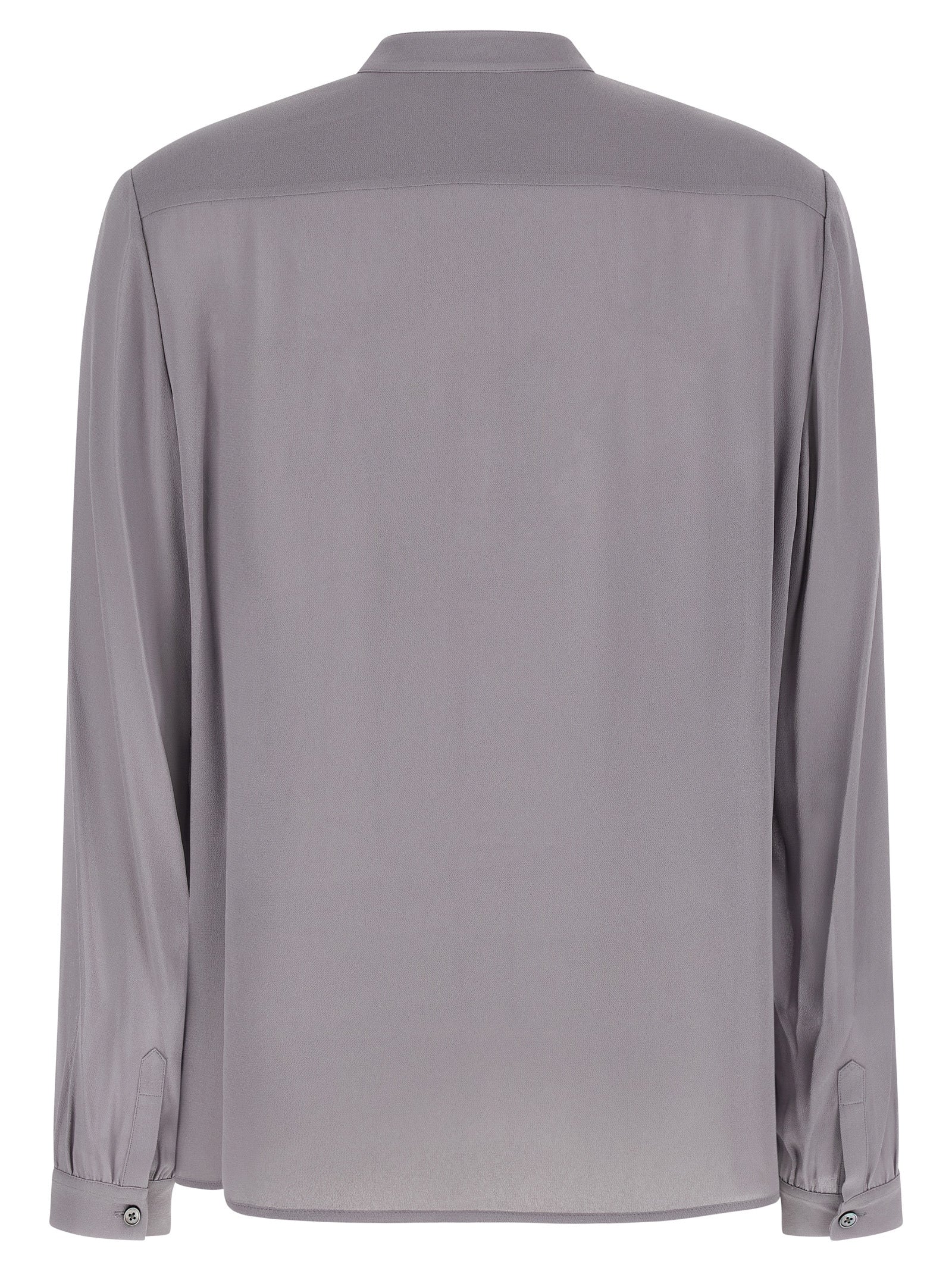 Tory Burch Gray Viscose Blouse Tory Burch