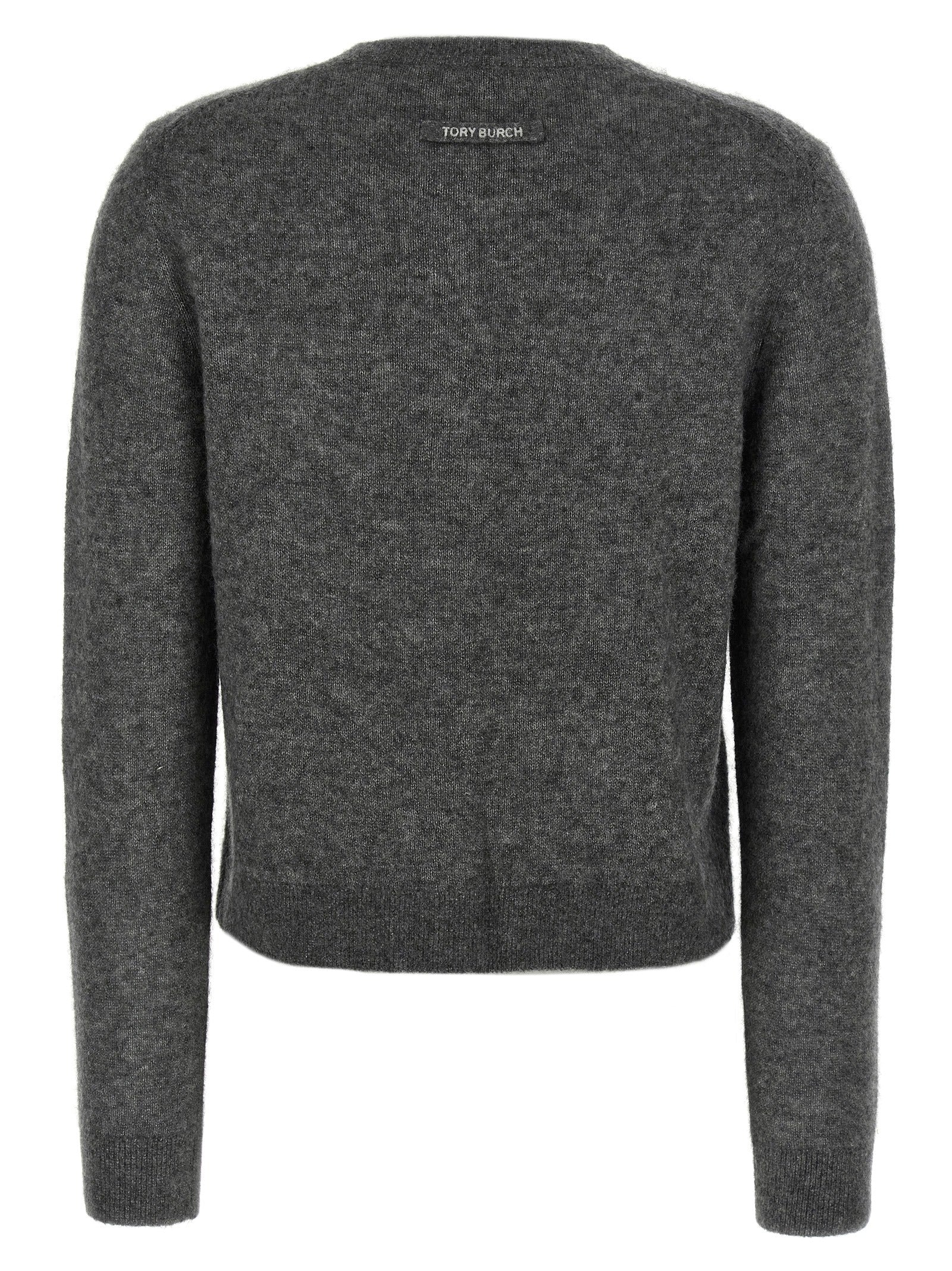 Tory Burch Gray Cashmere Cardigan Tory Burch