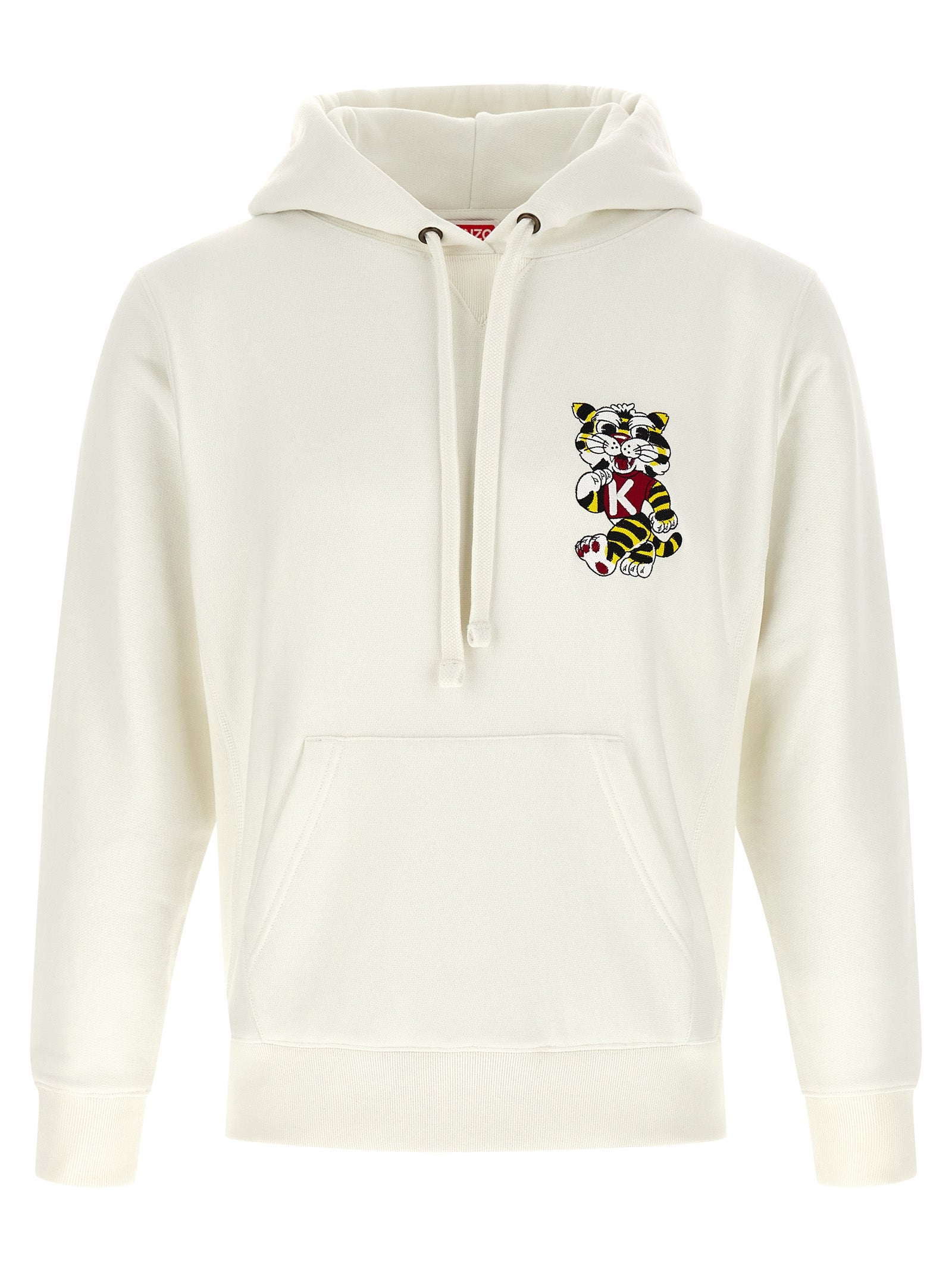 Kenzo White Cotton Sweatshirt Kenzo