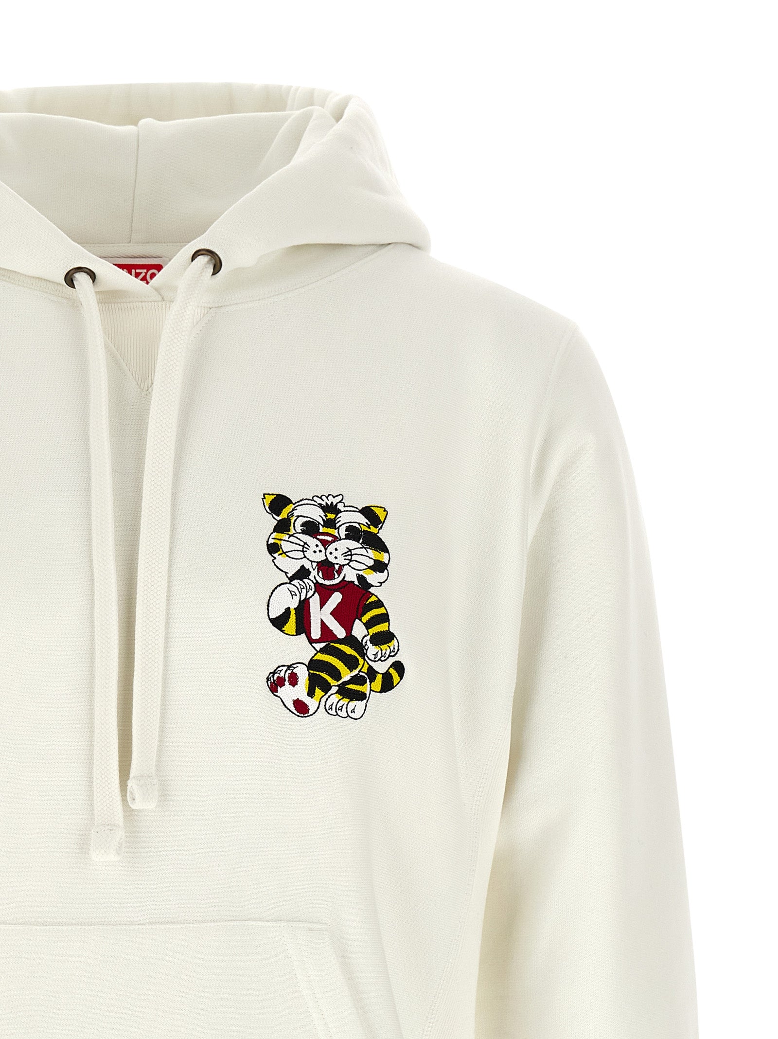 Kenzo White Cotton Sweatshirt Kenzo