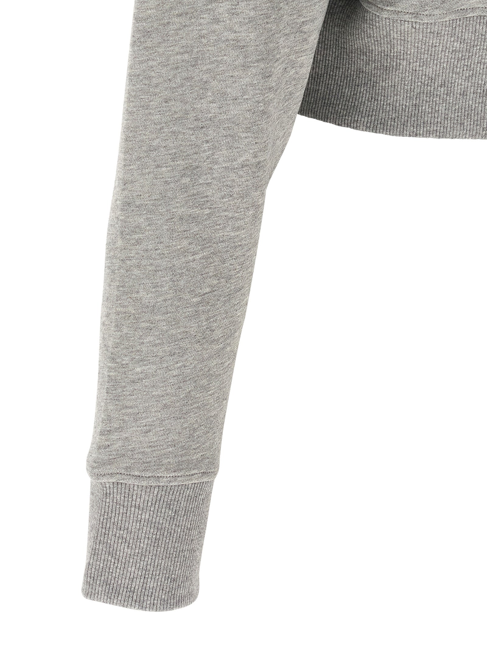 Balmain Gray Cotton Sweatshirt Balmain