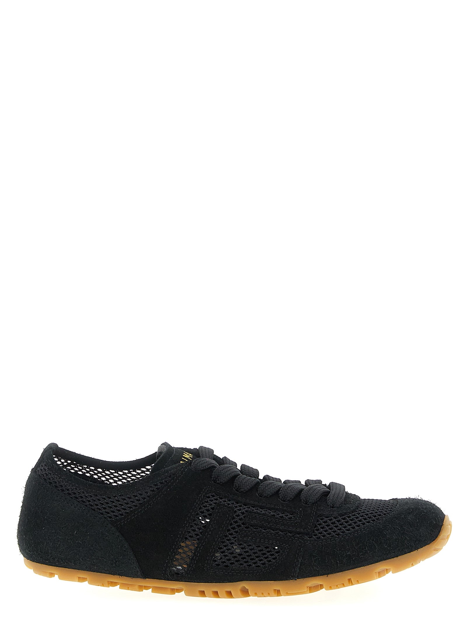 Balmain Black Calfskin Athletic Sneakers Balmain