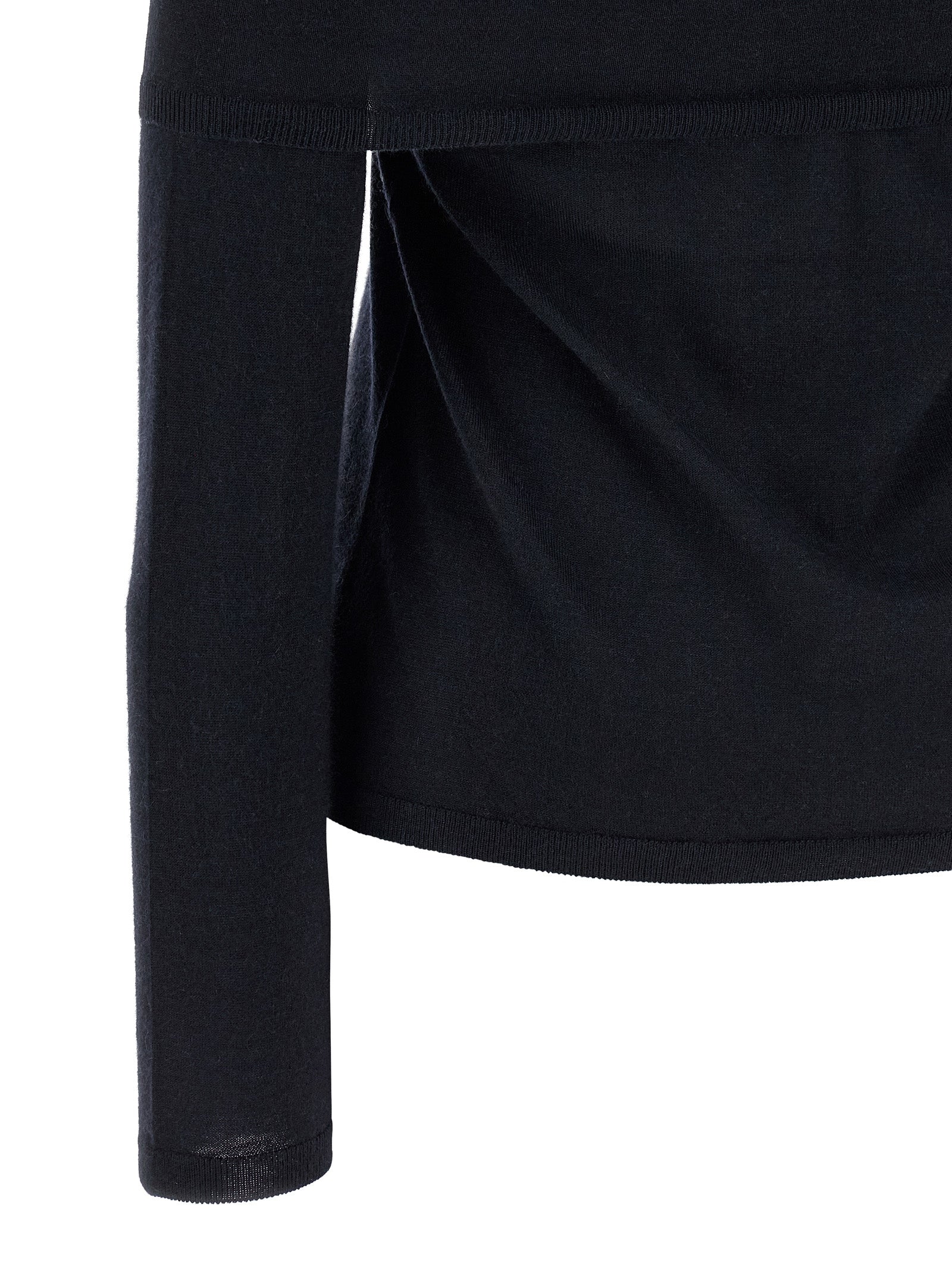 Max Mara Blue Cashmere Cardigan Max Mara