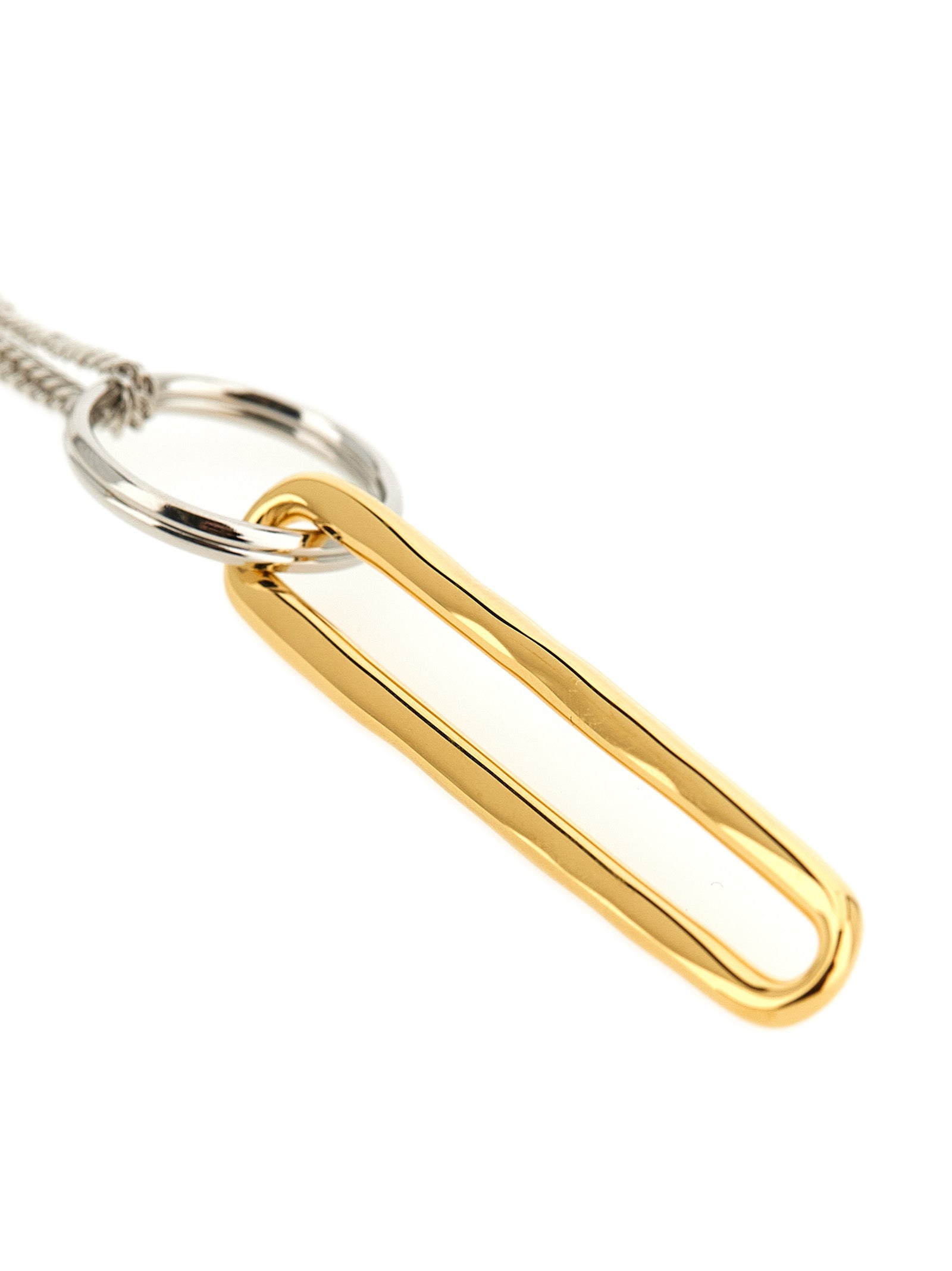 Jil Sander Gold Brass Necklace Jil Sander