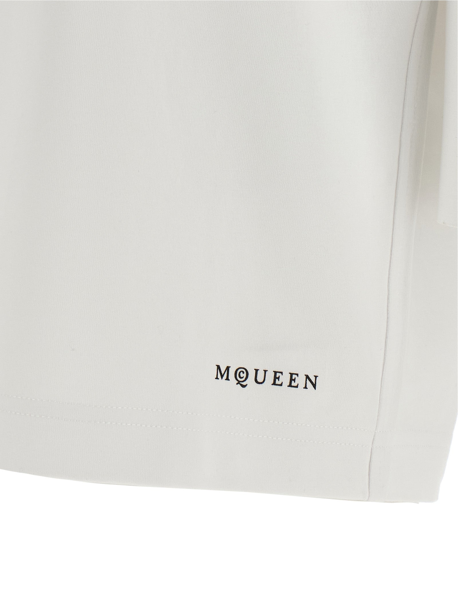 Alexander McQueen Bicolor Cotton T-Shirt Alexander McQueen