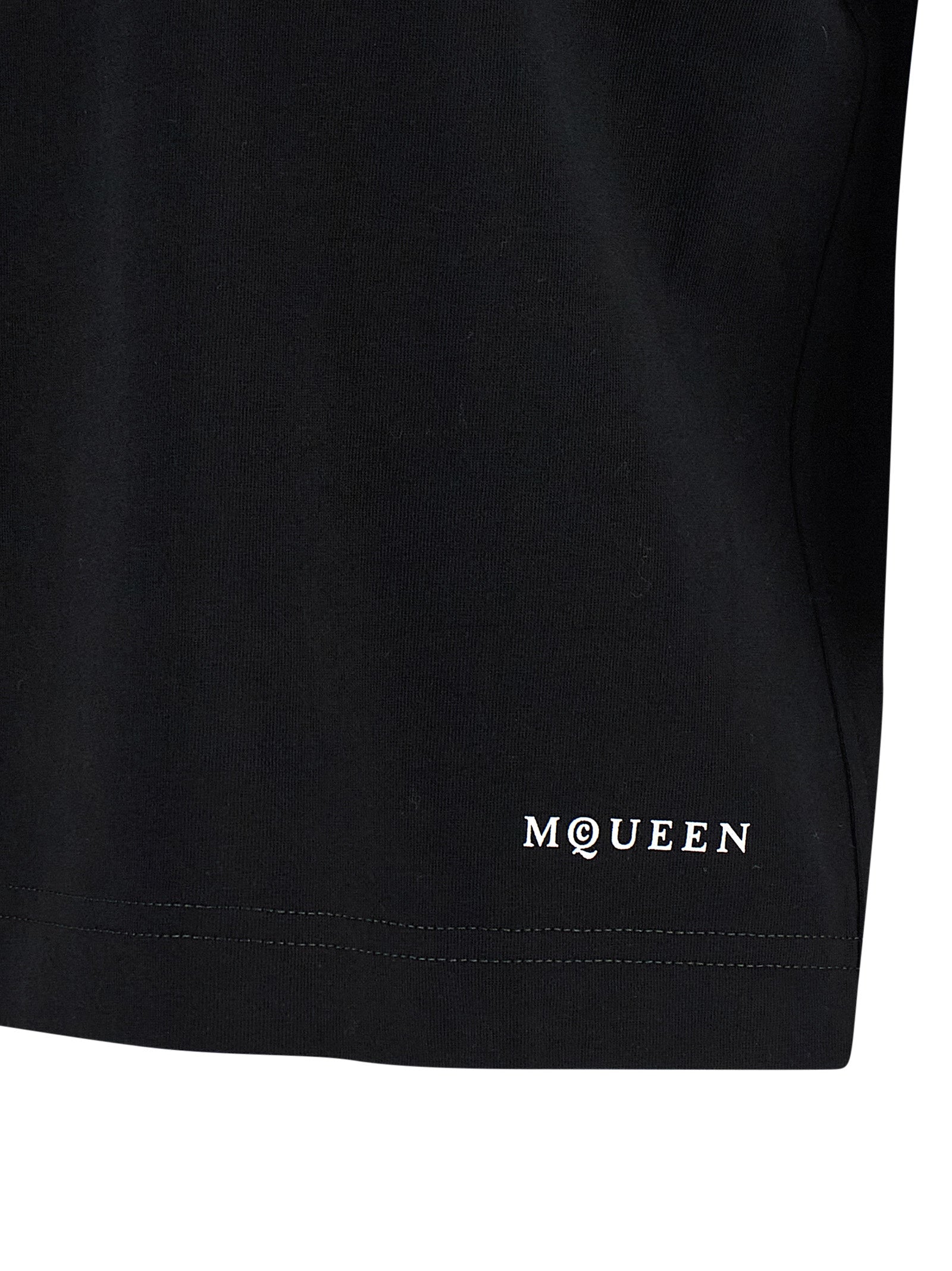 Alexander McQueen Bicolor Cotton T-Shirt Alexander McQueen