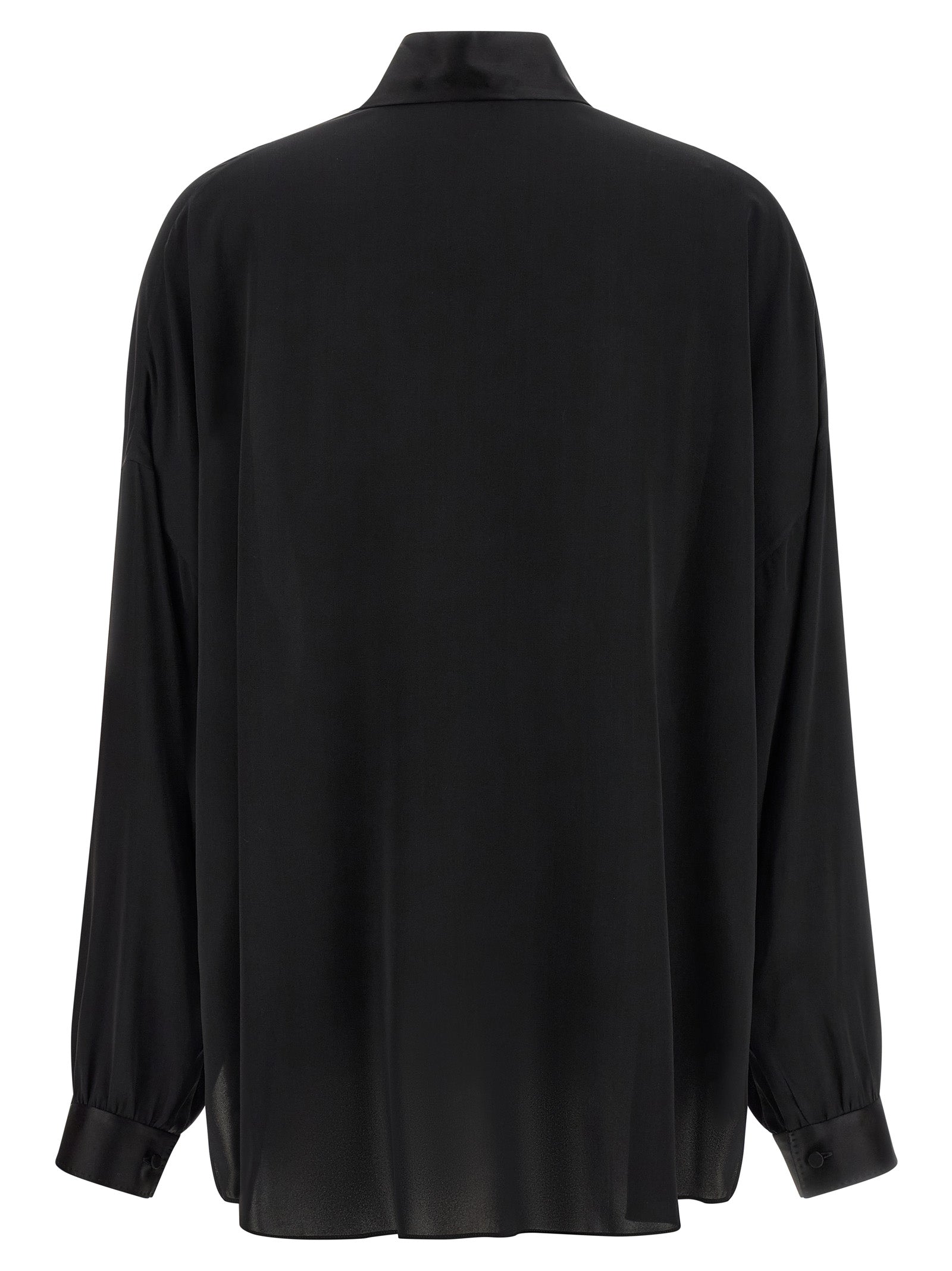 Tom Ford Black Silk Blouse Tom Ford