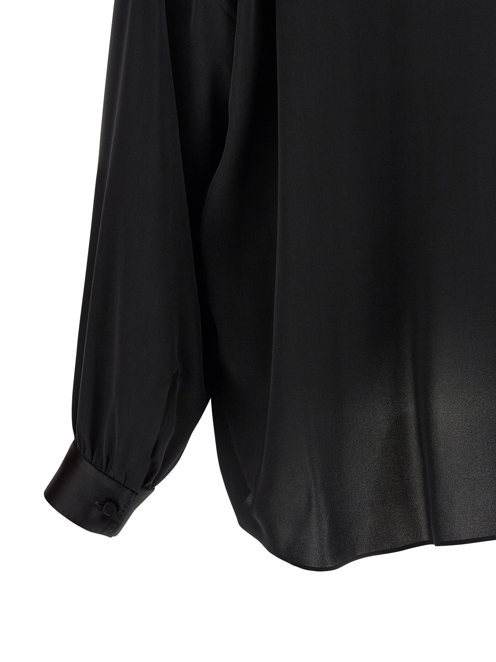 Tom Ford Black Silk Blouse Tom Ford