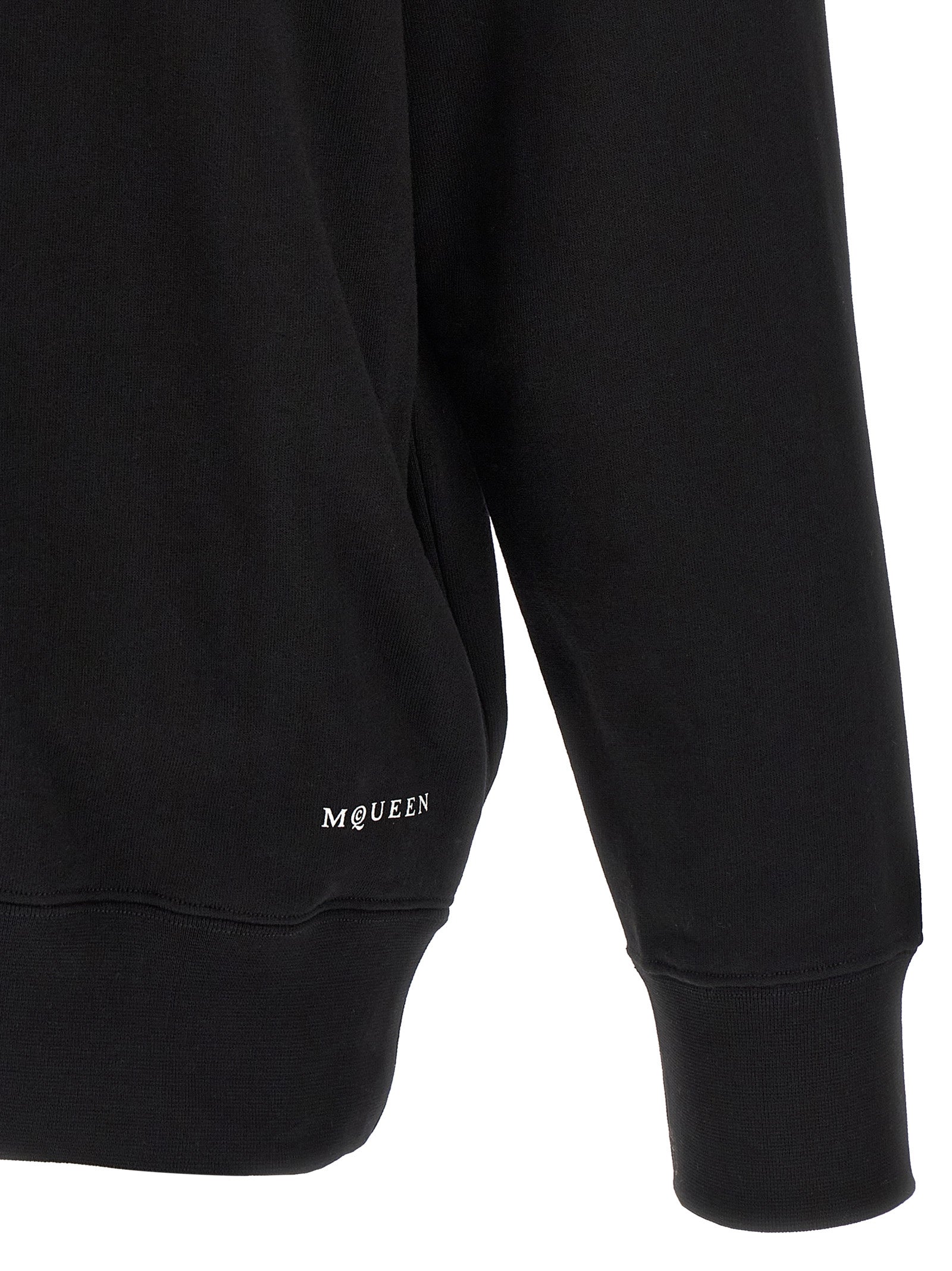 Alexander McQueen Bicolor Cotton Sweatshirt Alexander McQueen