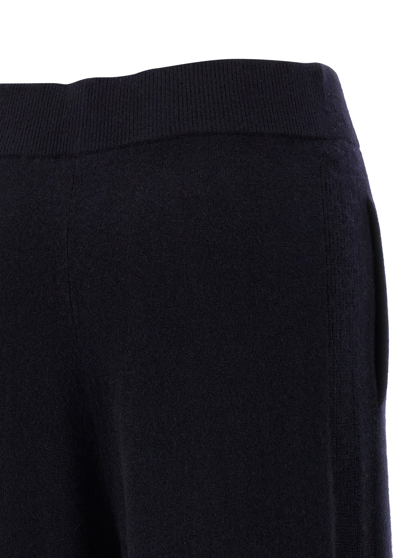 Max Mara Blue Cashmere Casual Pants Max Mara