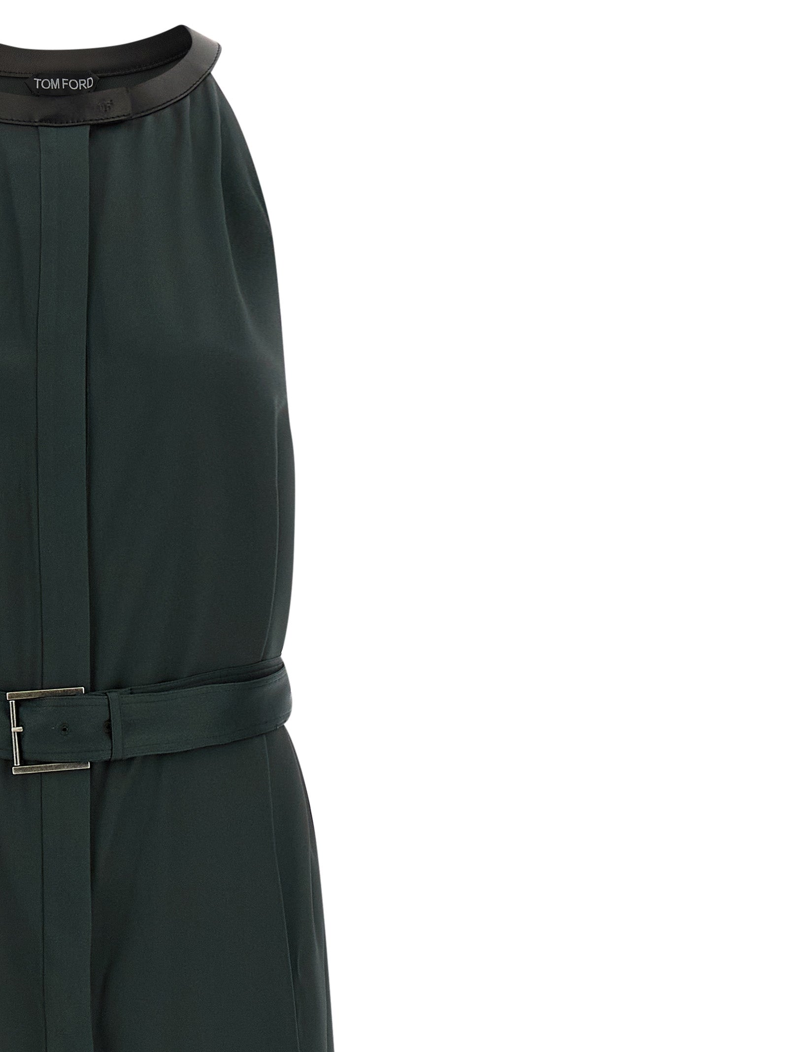 Tom Ford Bicolor Acetate Long Dress Tom Ford