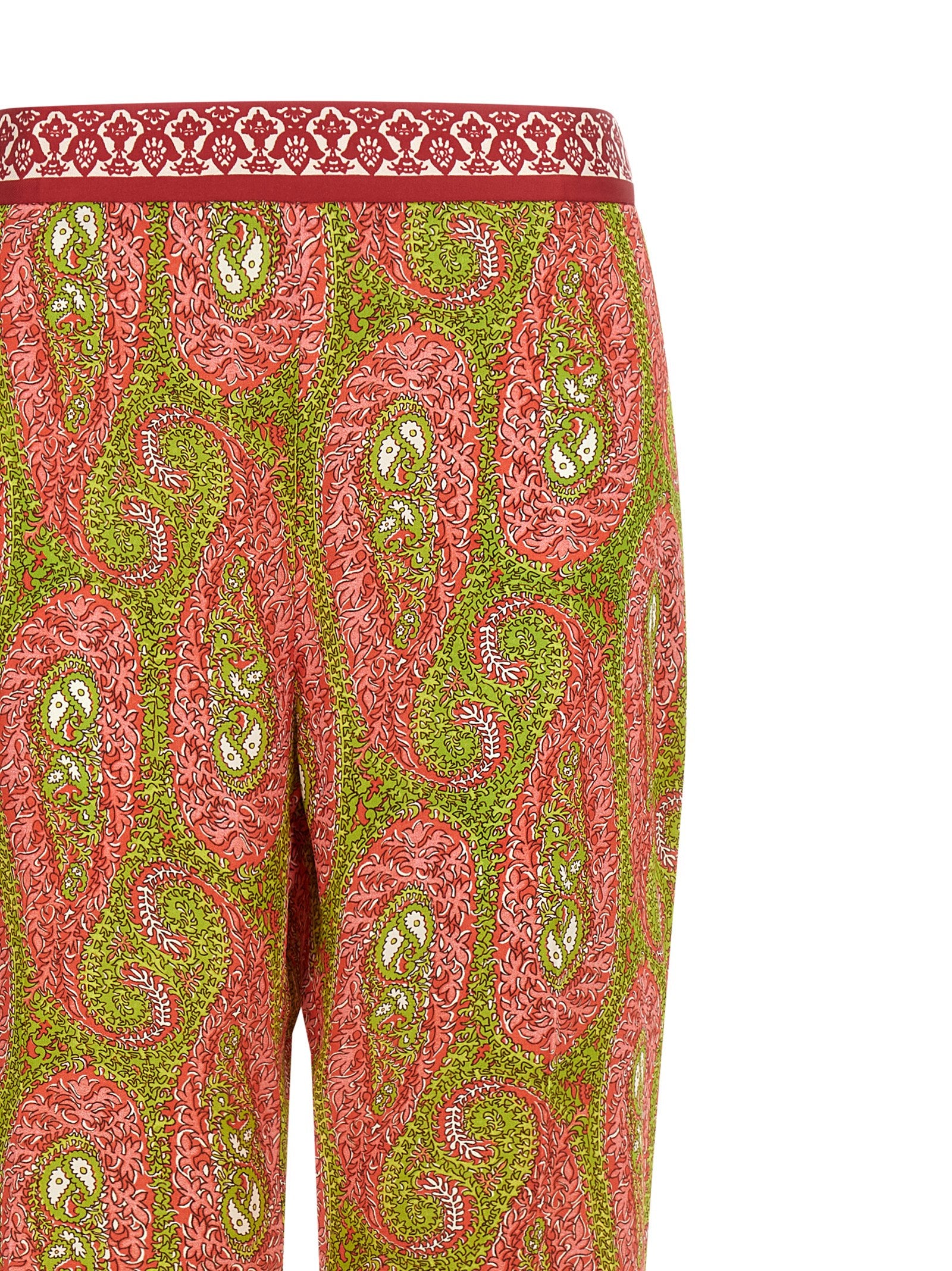 Etro Multicolor Polyester Pants Etro
