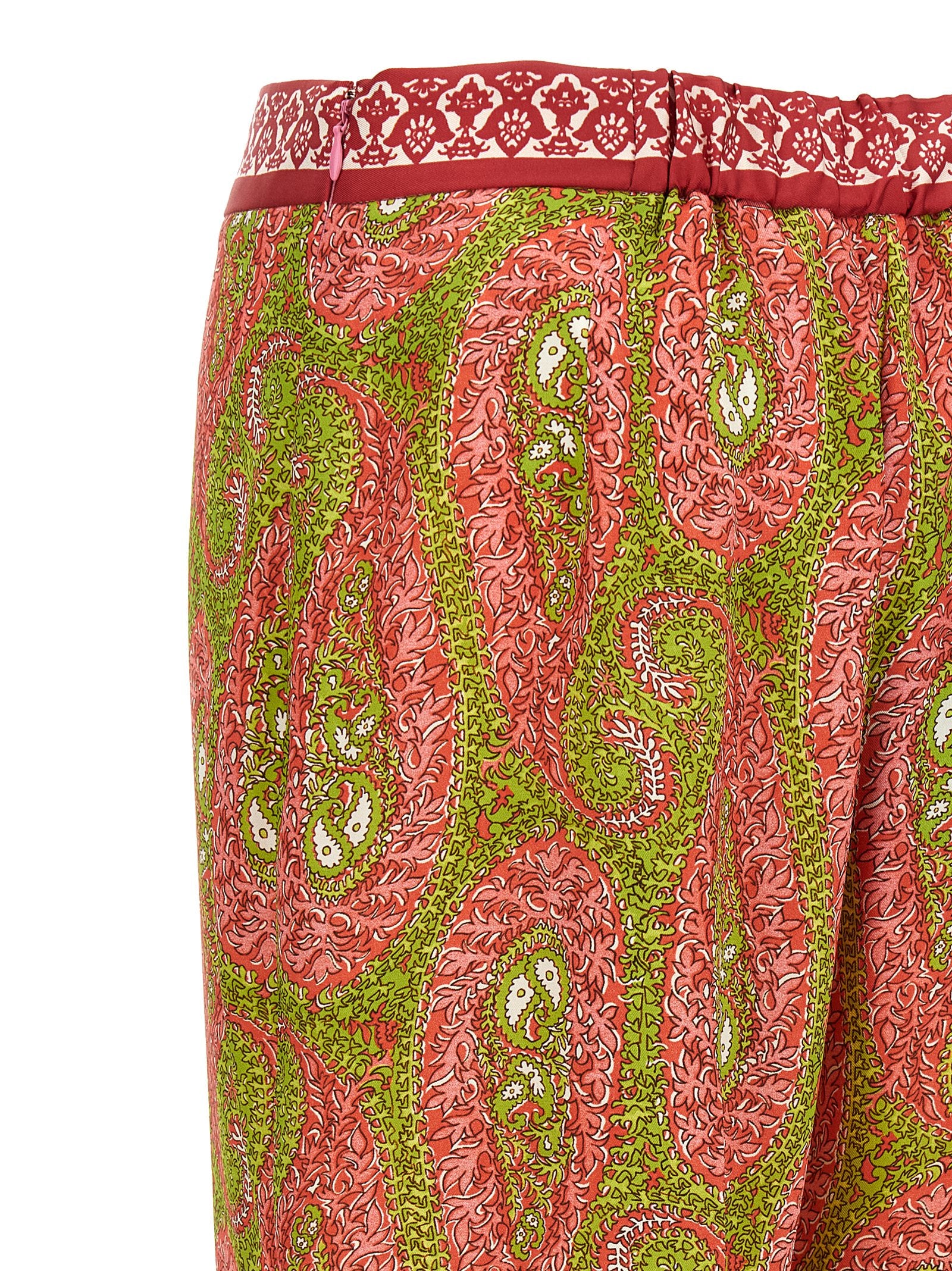 Etro Multicolor Polyester Pants Etro